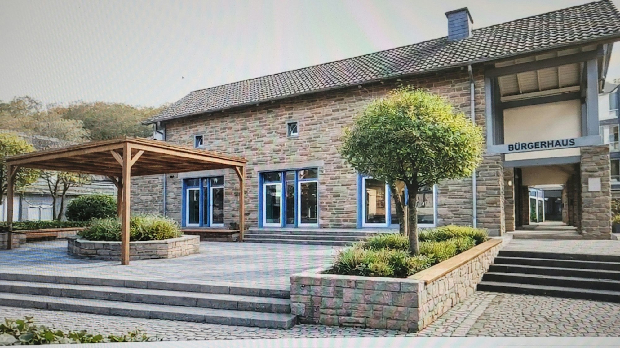 Die Skizze zeigt den Stockhausen-Platz nach dem Umbau