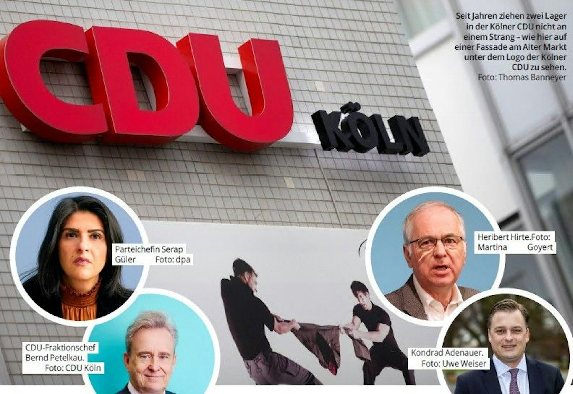 Seit Jahren sind Teile der Kölner CDU im Dauer-Abnutzungskampf miteinander.