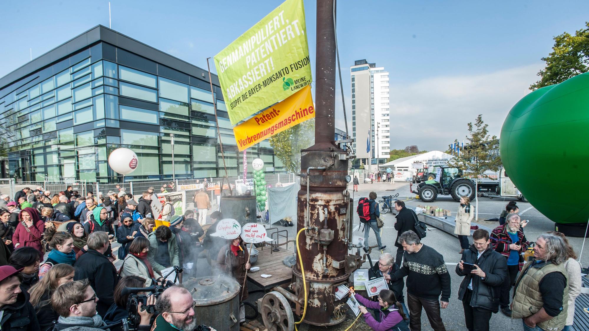 Die Bayer-Hauptversammlung 2017 in Bonn. Bild: Ralf Krieger