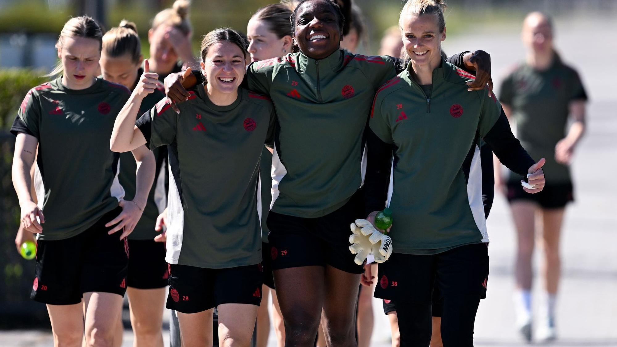 Abschlusstraining FC Bayern