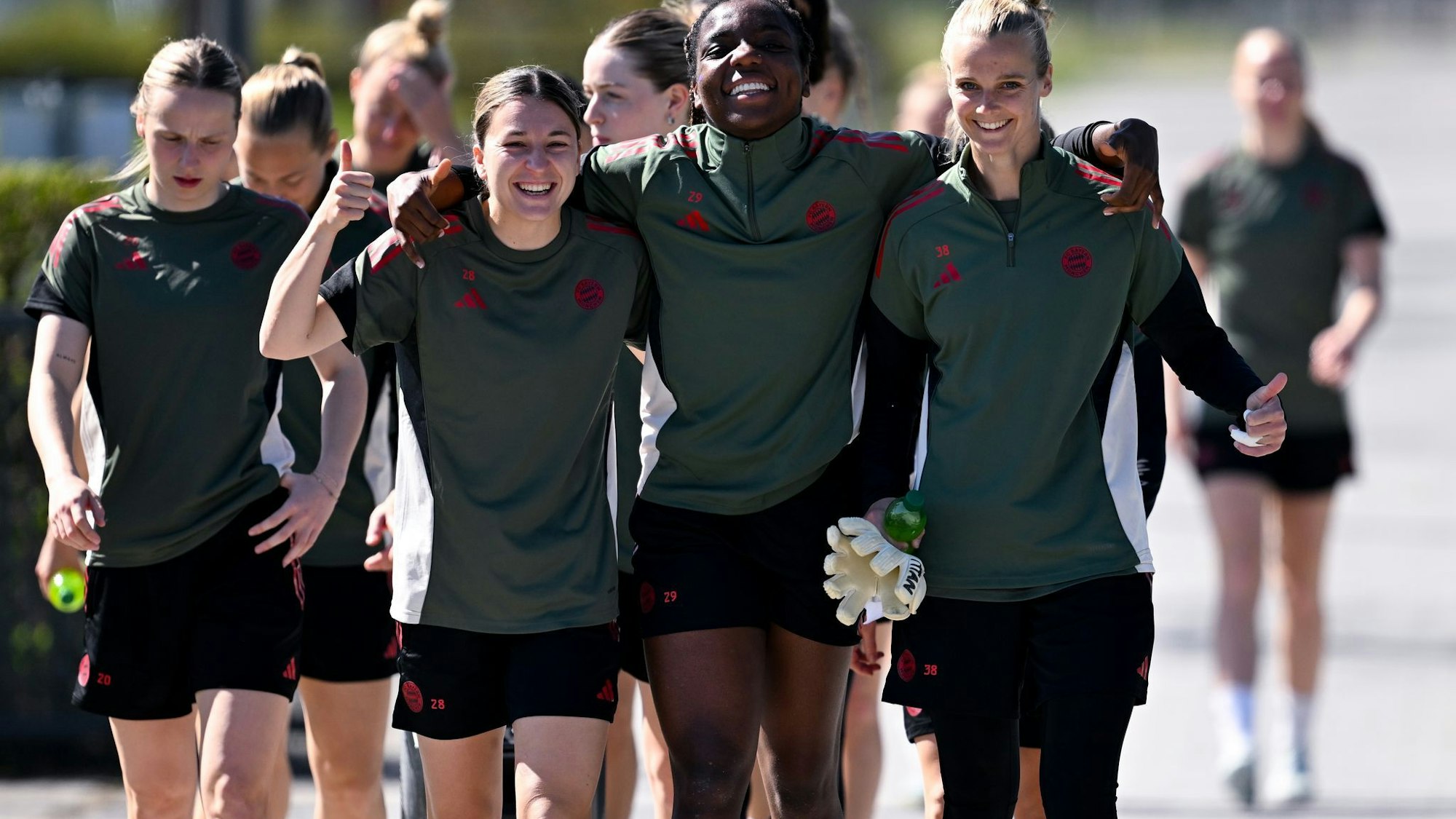 Abschlusstraining FC Bayern