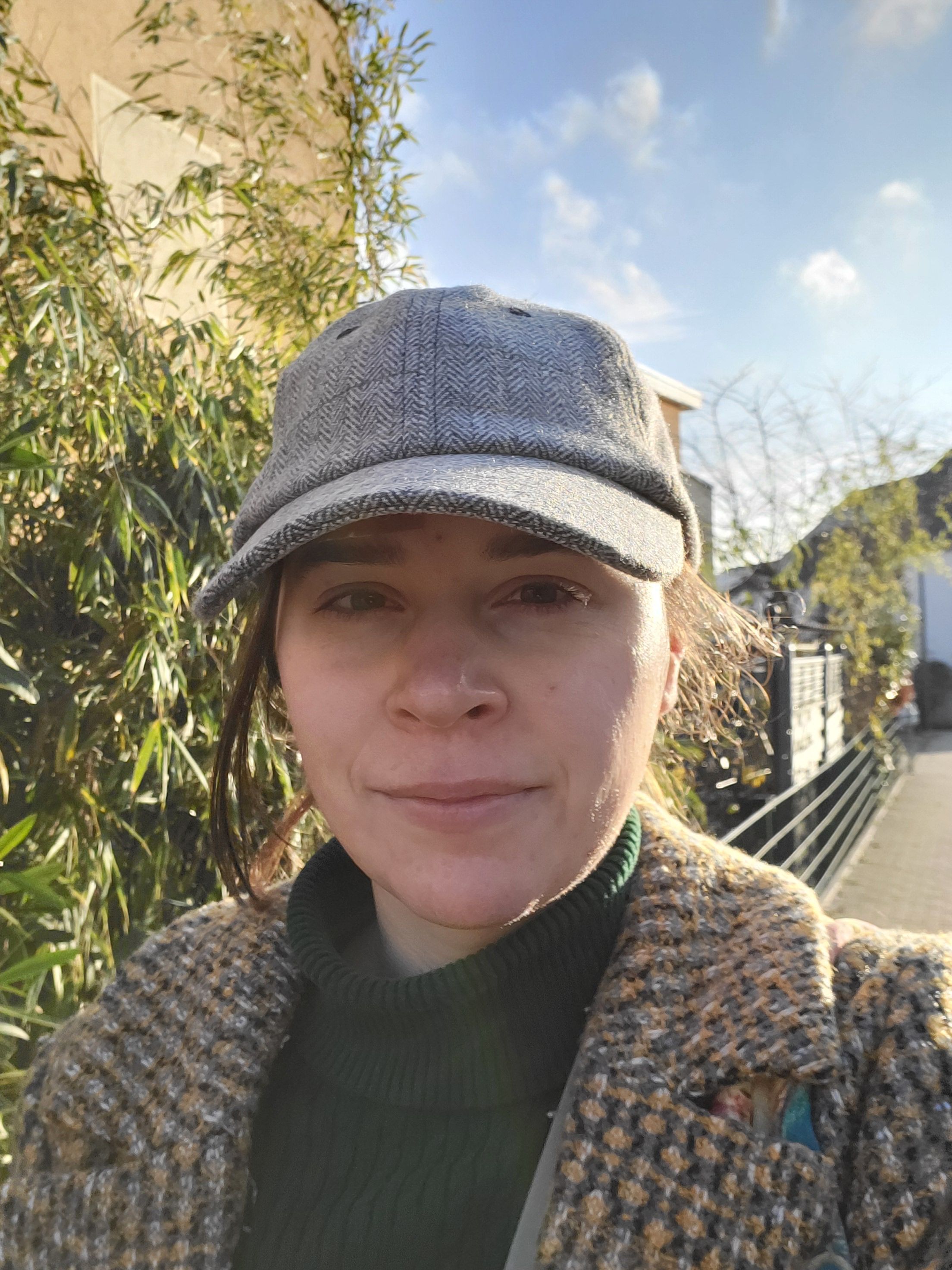 Selfie, auf dem Alina Adamczyk zu sehen ist.