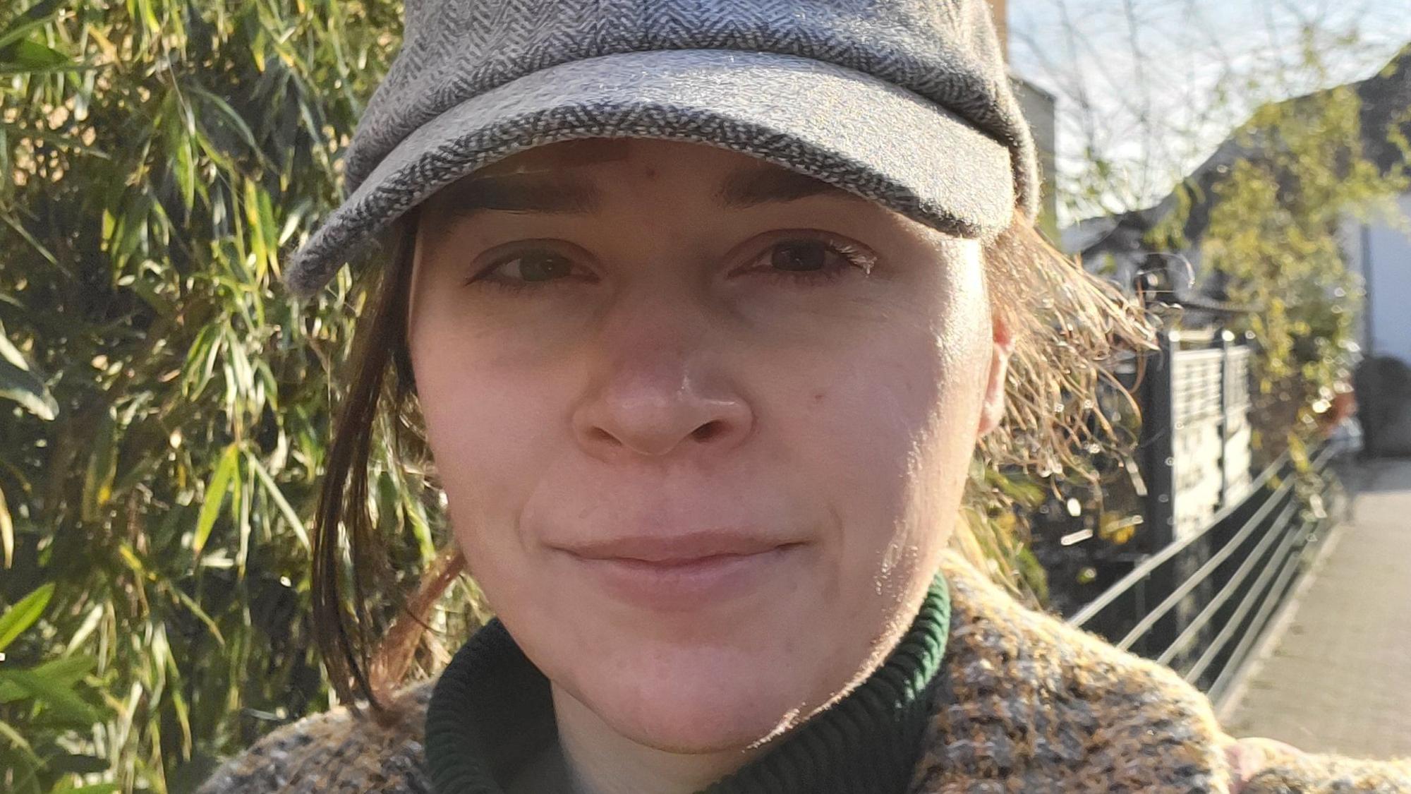 Selfie, auf dem Alina Adamczyk zu sehen ist.