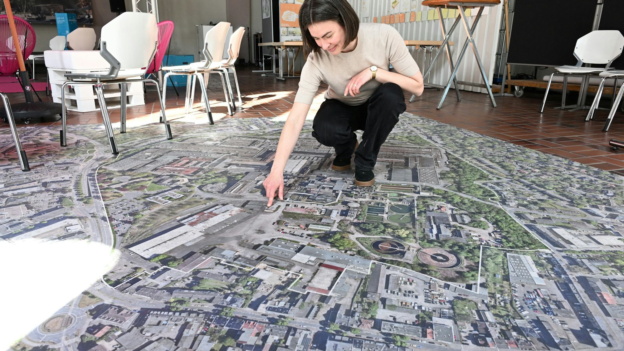 Das Foto zeigt Stadtplanerin Marie Meußen