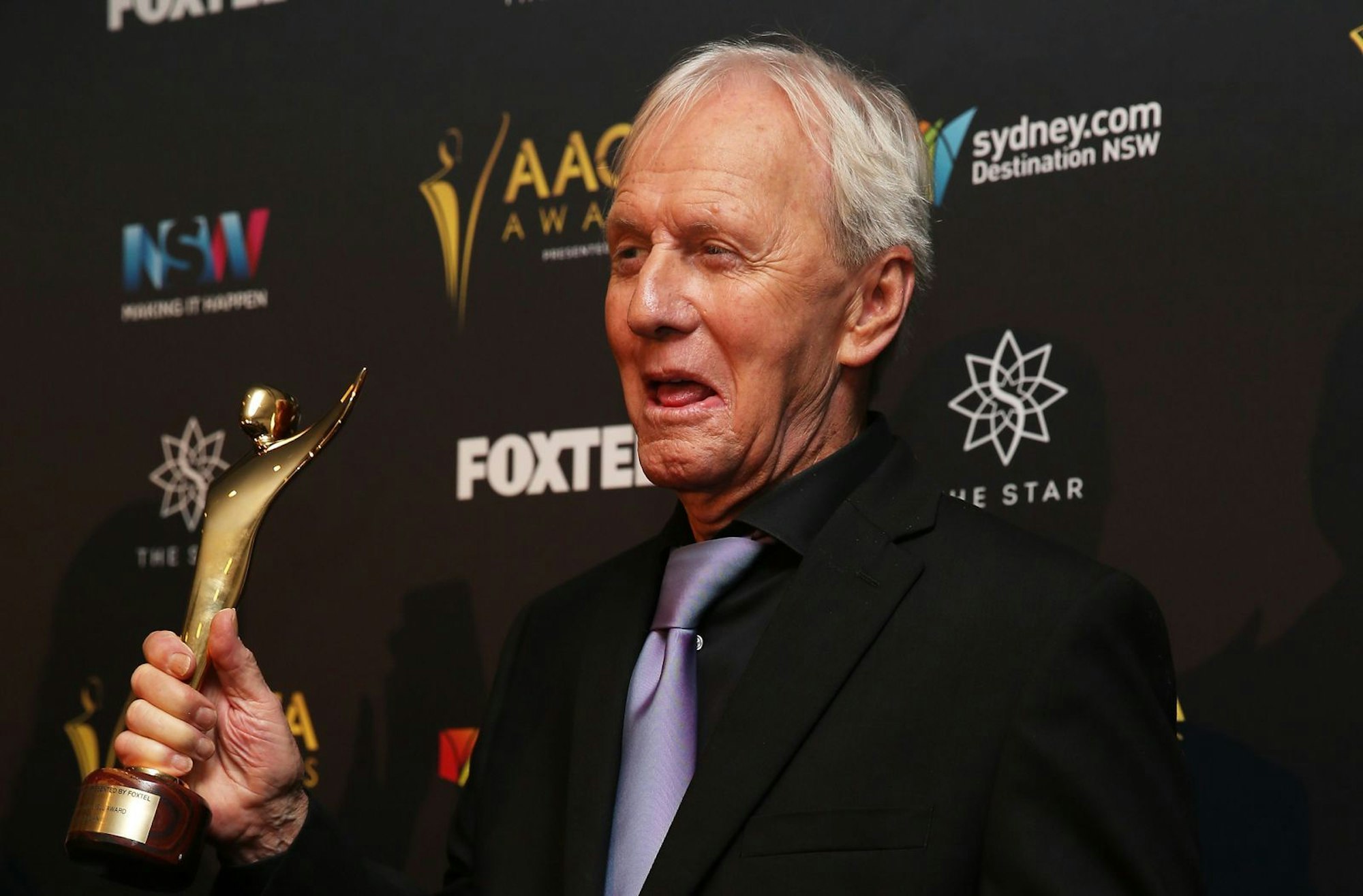 Als Paul Hogan 2016 mit dem Preis für sein Lebenswerk ausgezeichnet wurde, war ihm das völlig unerklärlich: „Ich bin ein riesiges One-Hit-Wonder!“, scherzte er. (Bild: Caroline McCredie/Getty Images for AFI)