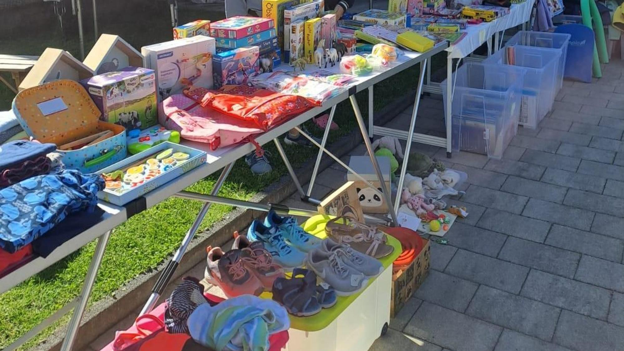 So sah der Stand von Familie Schneider im vergangenen Jahr aus.