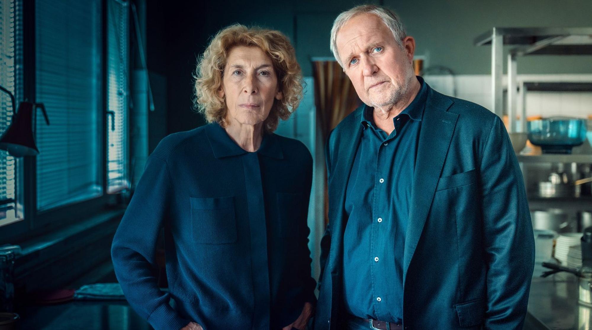 Moritz Eisner (Harald Krassnitzer) und Bibi Fellner (Adele Neuhauser) ermitteln im „Tatort: Gegen die Zeit“ zum vorletzten Mal. (Bild: ORF/Petro Domenigg)