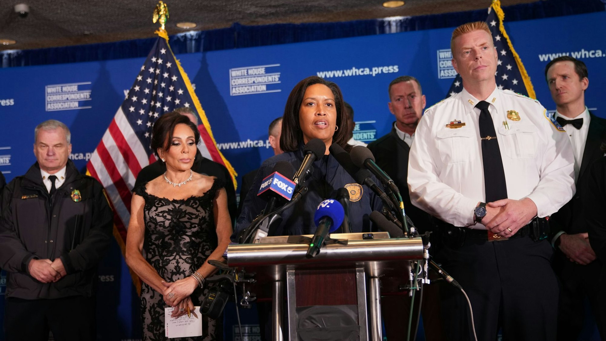 Schüsse bei Dinner mit Trump