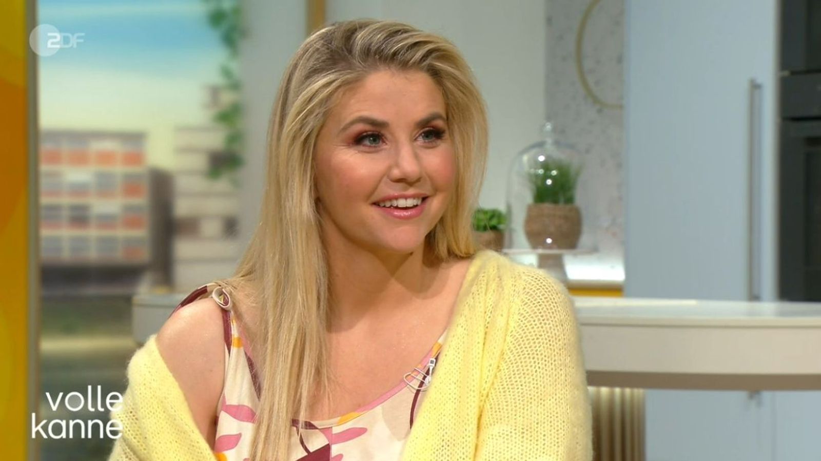 Schlagersängerin Beatrice Egli ist „dankbar“ für ihren Körper. (Bild: ZDF)