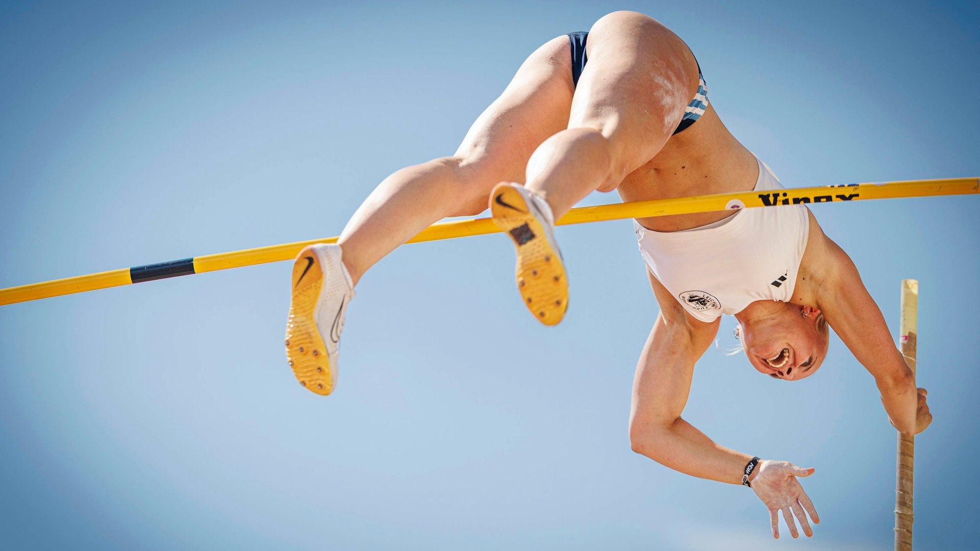 Maja Bertling bei den deutschen U23-Leichtathletik-Meisterschaften in Ulm