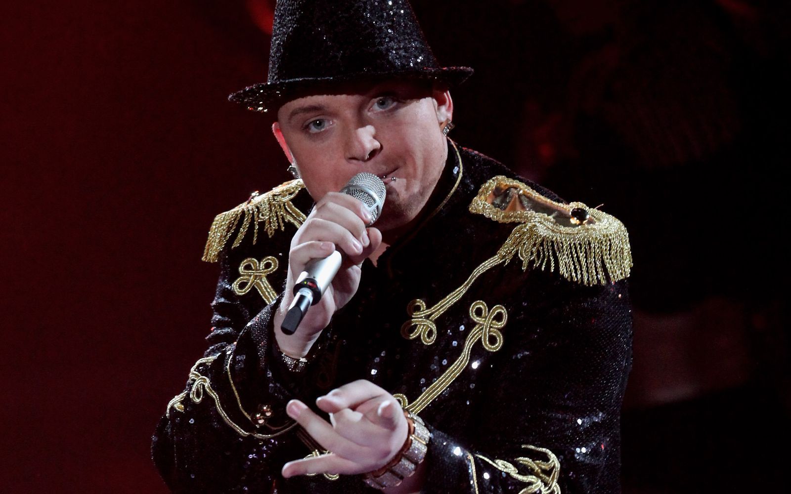 DSDS-Kandidat Menowin Fröhlich erwartet sein neuntes Kind. (Bild: 2010 Getty Images/Friedemann Vogel)