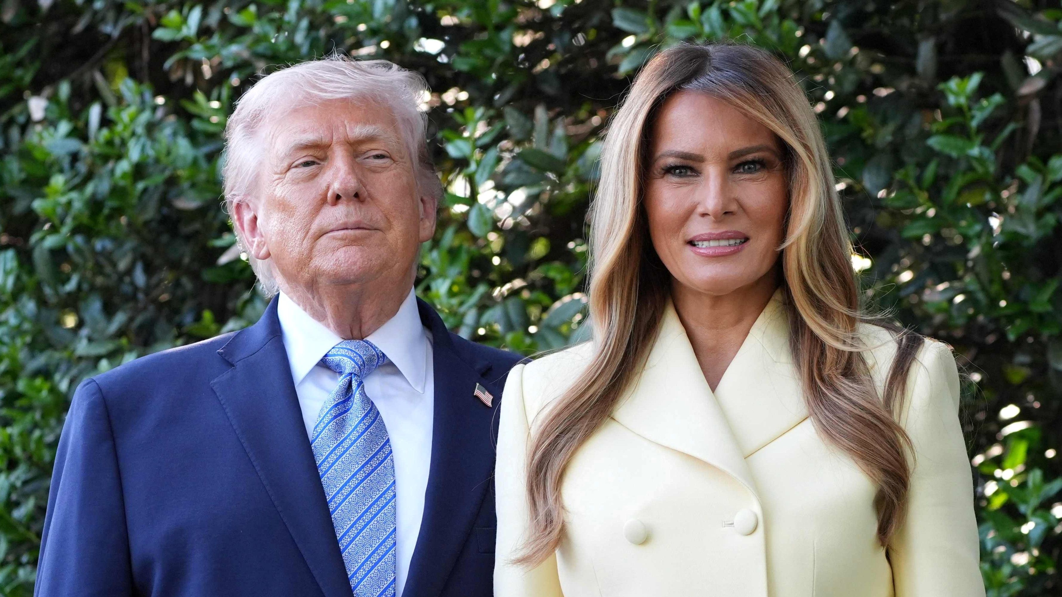 US-Präsident Donald Trump und First Lady Melania Trump. (Archivbild)
