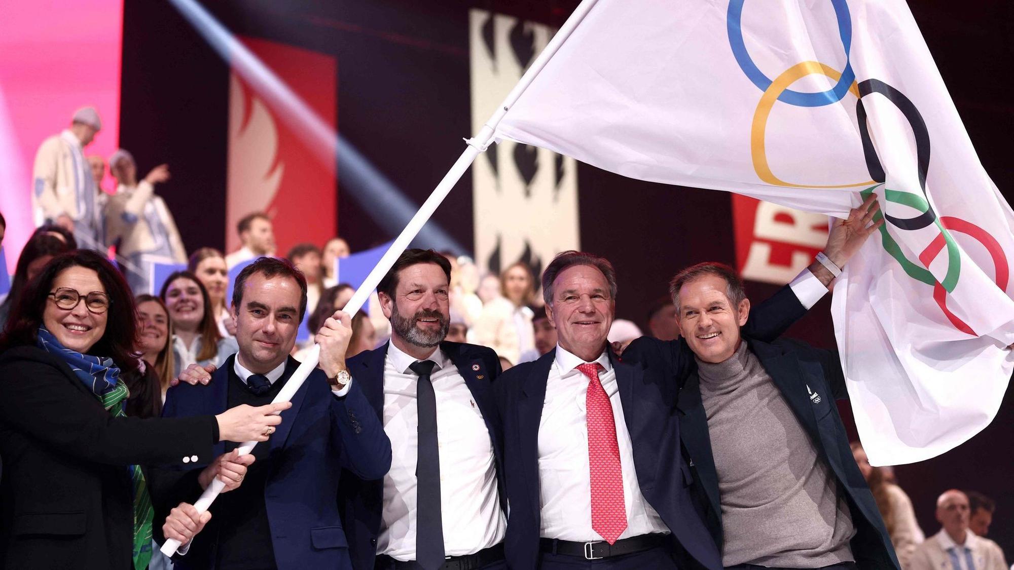 Nach den Olympischen Winterspielen - Frankreich