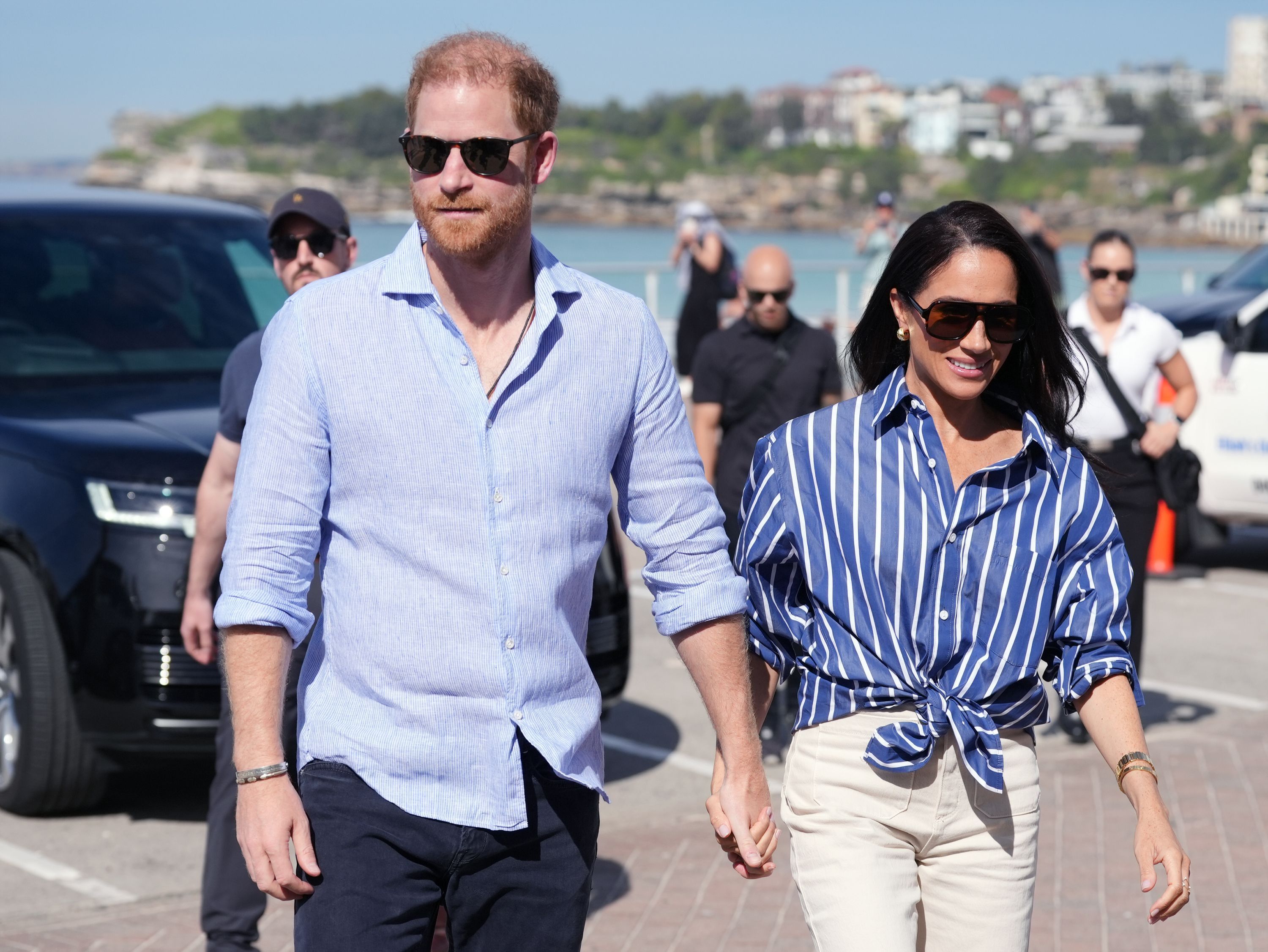 Herzogin Meghan und Prinz Harry während ihrer Australien-Reise.