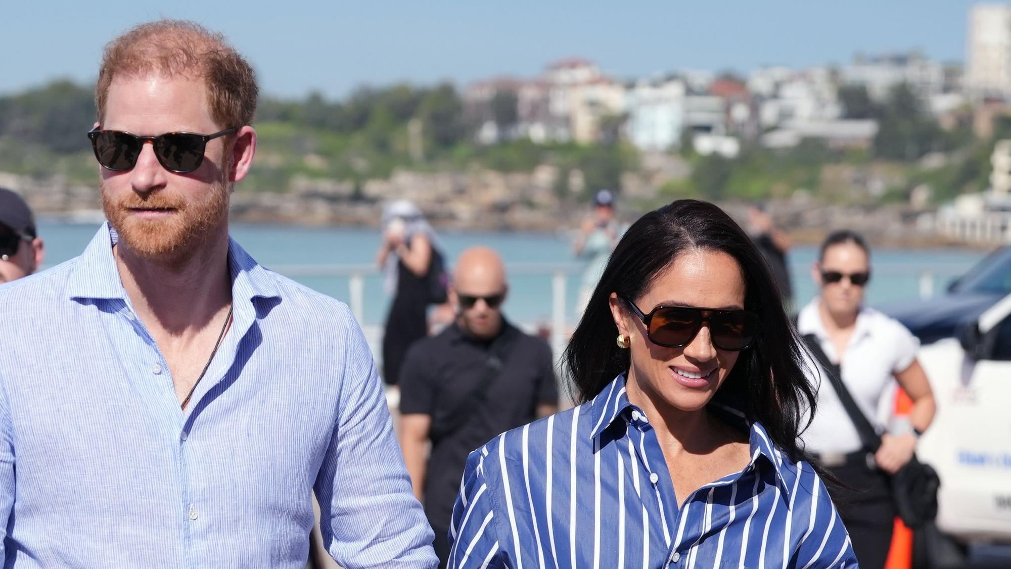 Herzogin Meghan und Prinz Harry während ihrer Australien-Reise.