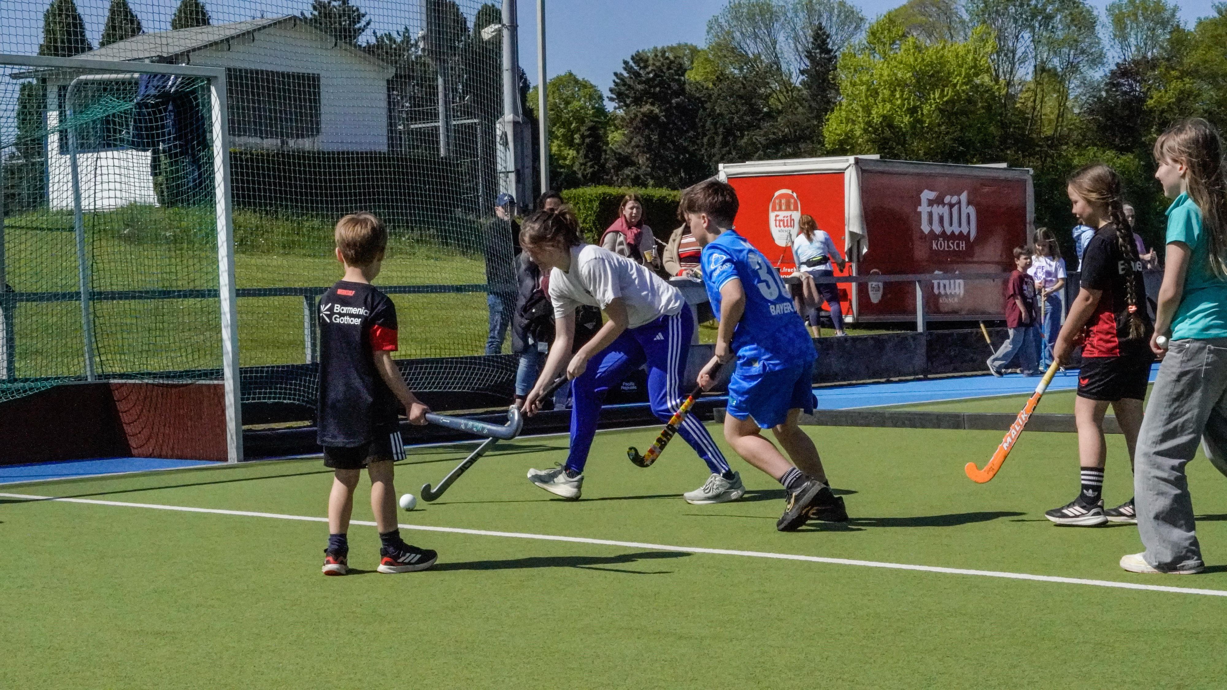 Bei strahlendem Sonnenschein fand der Erlebnistag auf dem Gelände des RTHCs statt.