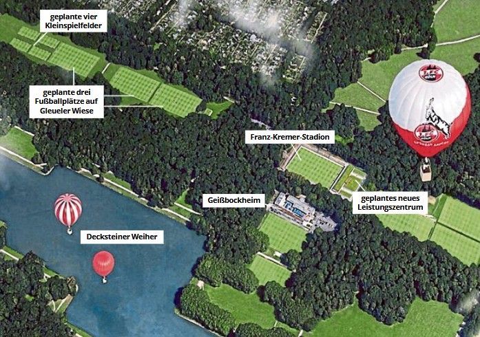 So sahen die ursprünglichen Pläne des Klubs aus.