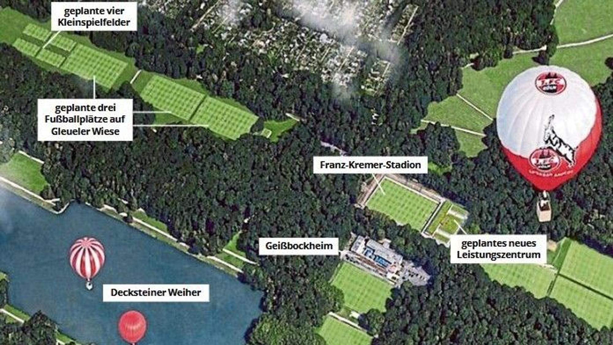 So sahen die ursprünglichen Pläne des Klubs aus.