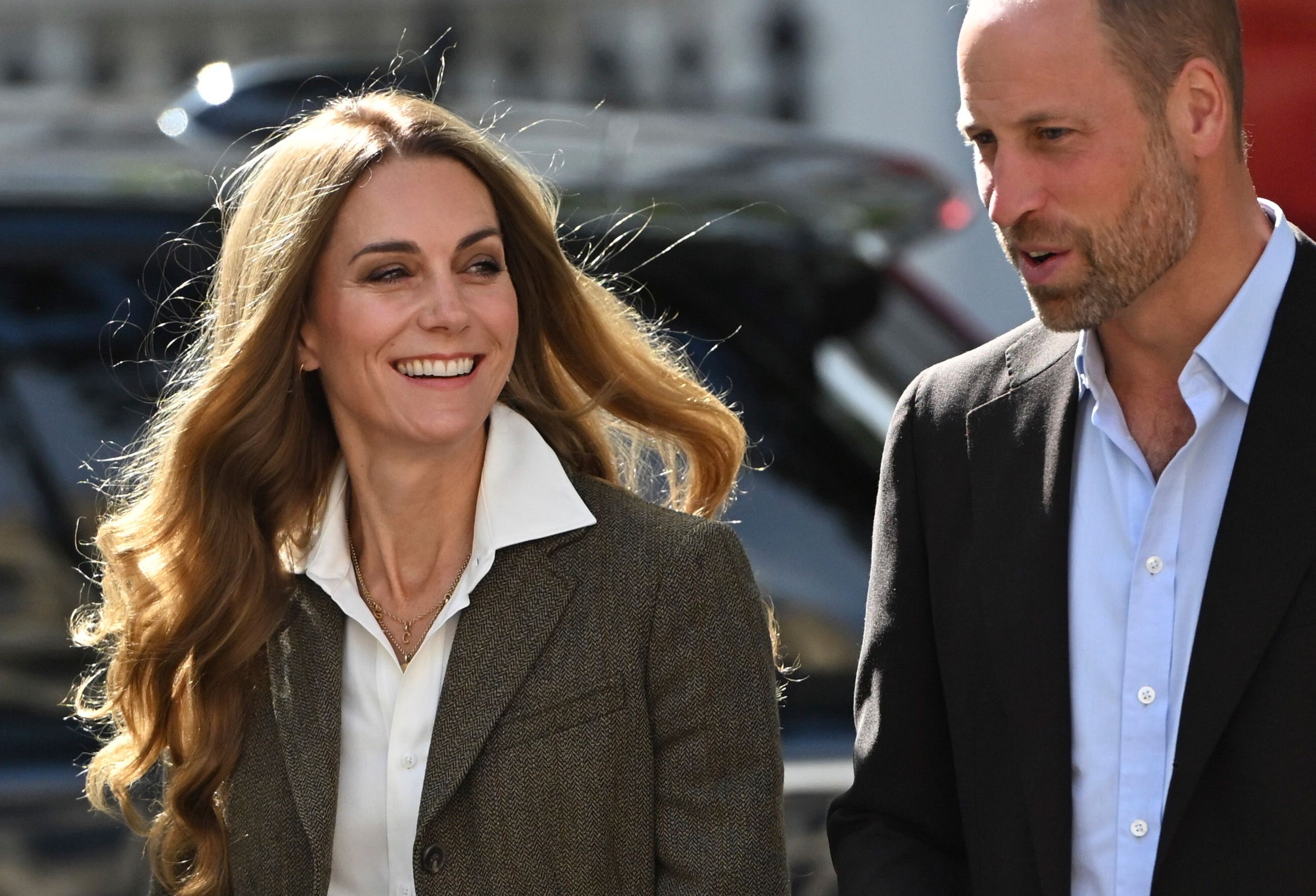 Prinzessin Kate und Prinz William bei einem öffentlichten Termin.