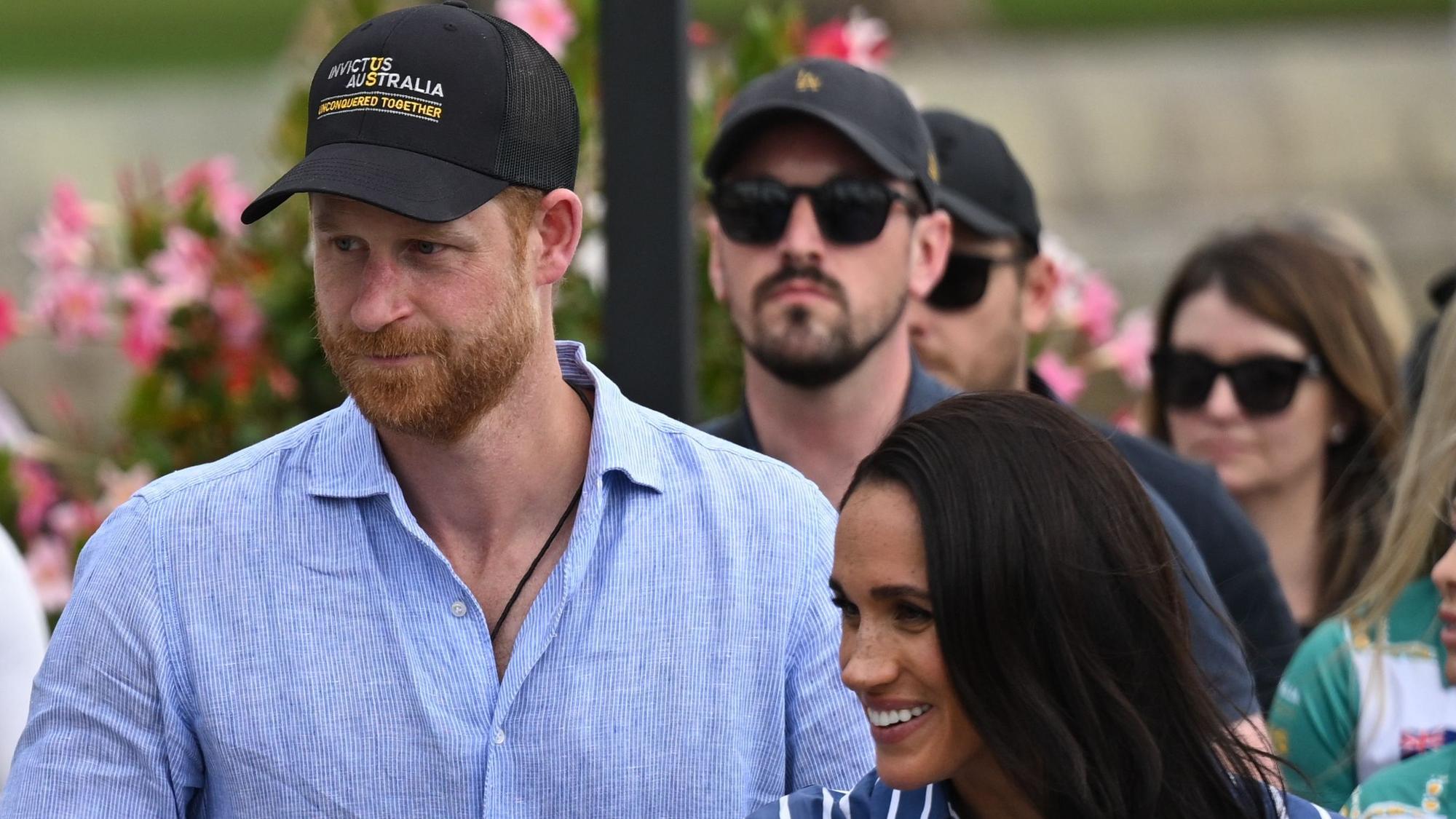 Herzogin Meghan und Prinz Harry während ihrer Australien-Reise.