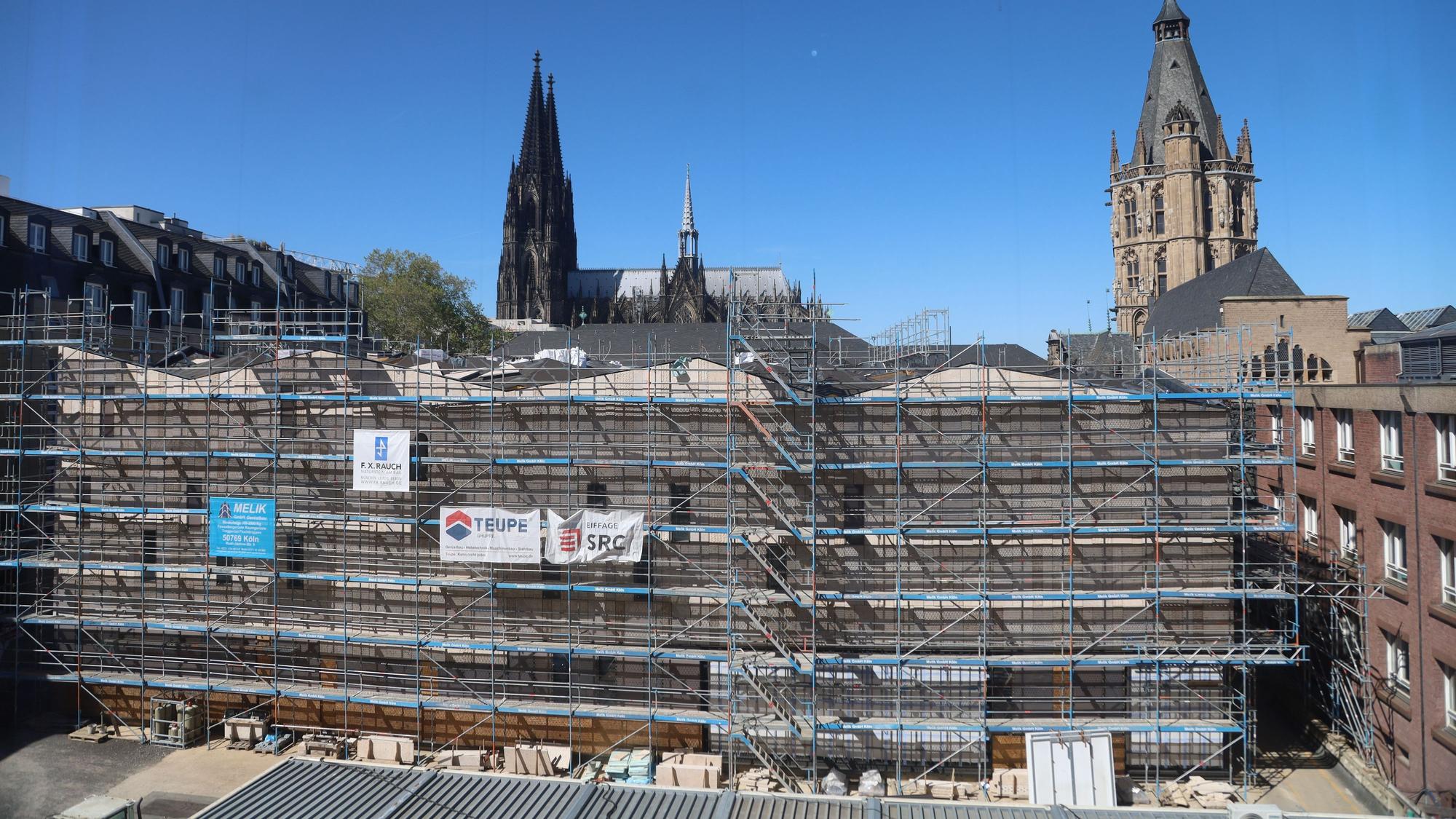 Der Neubau des Jüdischen Museums samt Archäologischer Zone namens „Miqua“.