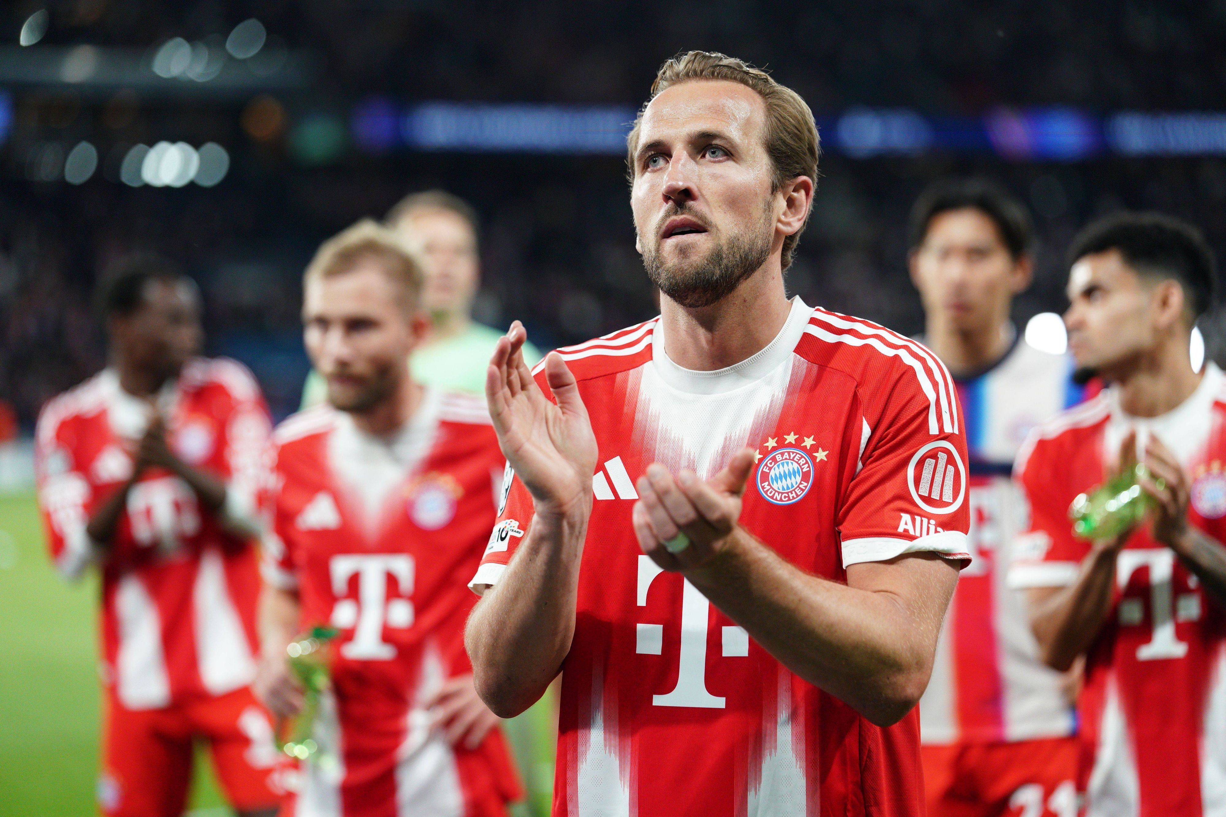 Harry Kane liefert mit Bayern München gegen Paris eine tolle Leistung ab.