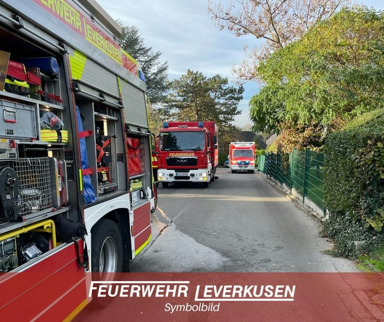 In einem Keller in Leverkusen ist eine Sauna in Brand geraten. (Symbolbild)