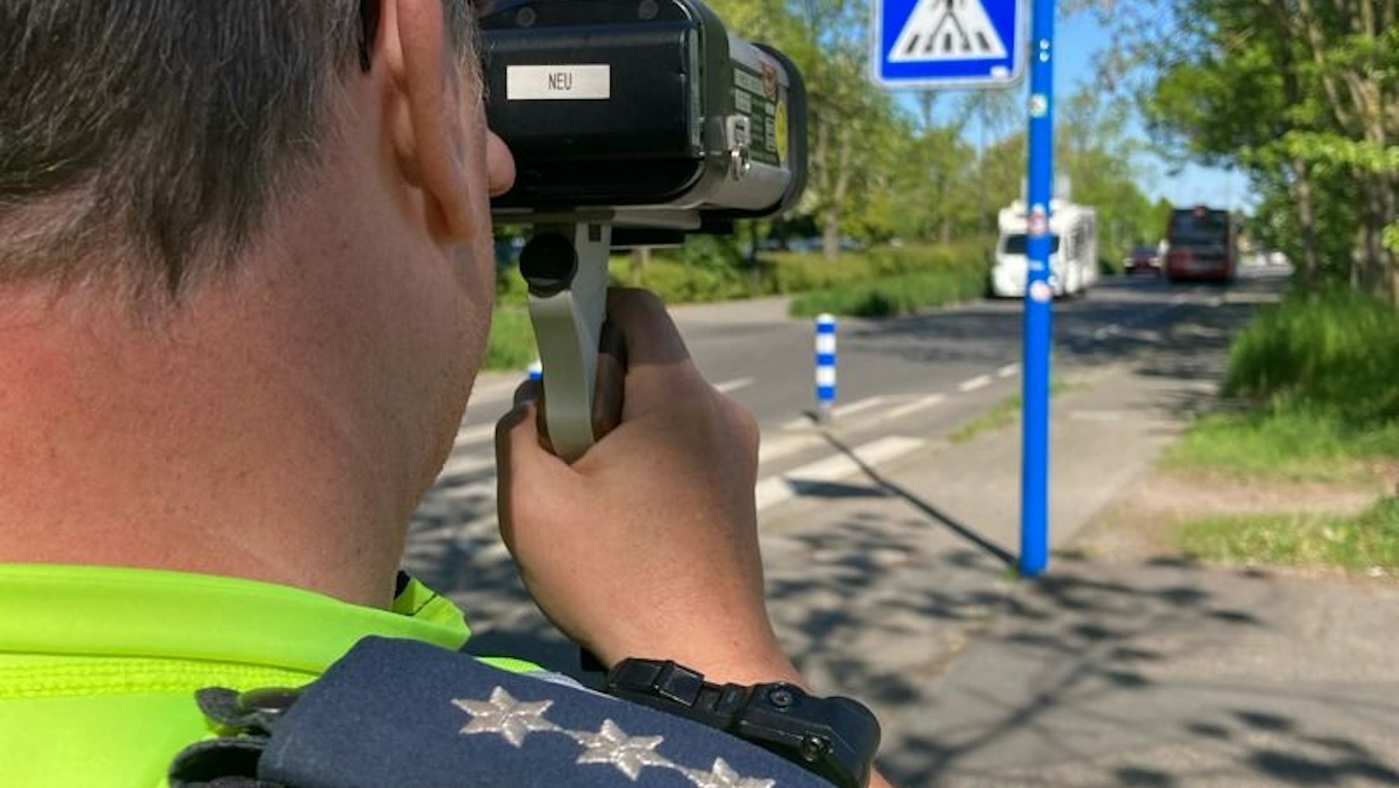 Großangelegter Kontrolltag der Polizei in Troisdorf.