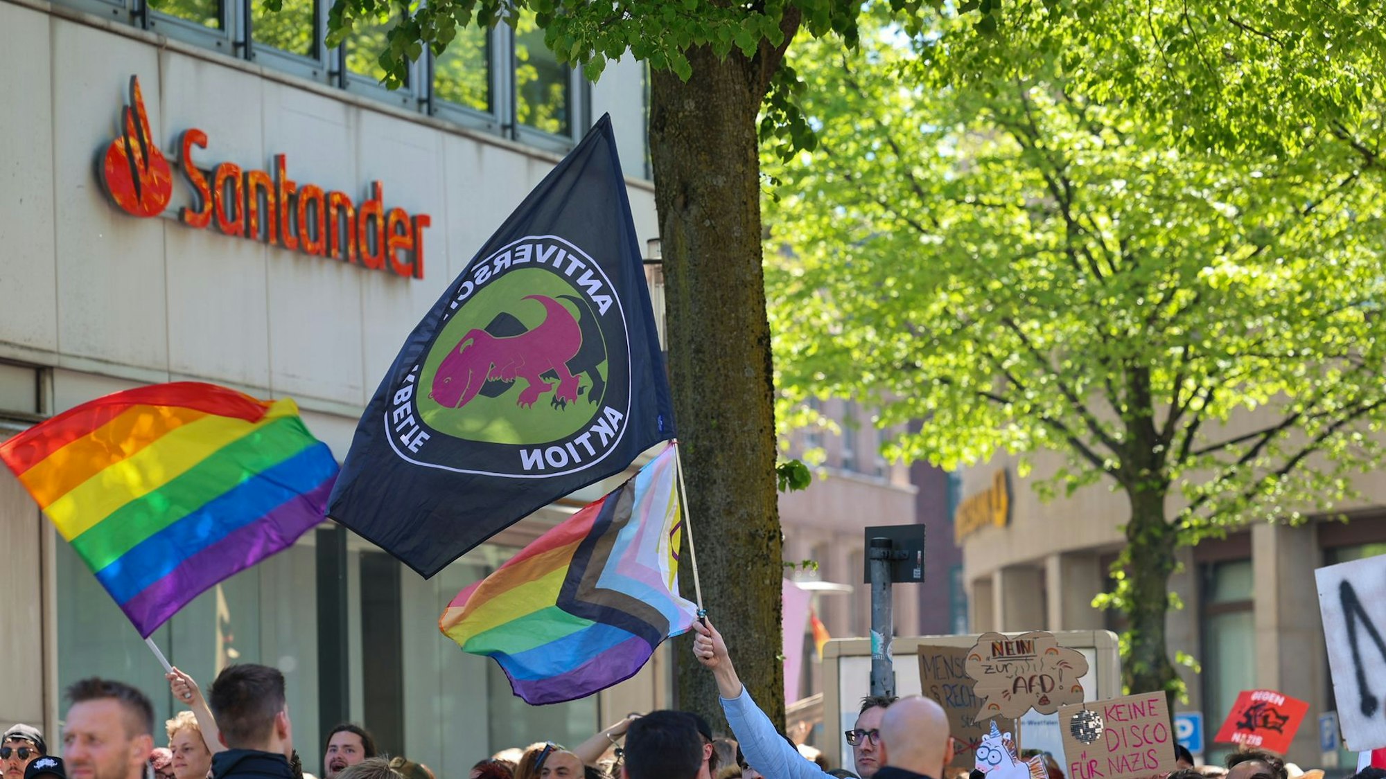 Demonstrationen zum 1. Mai - Essen
