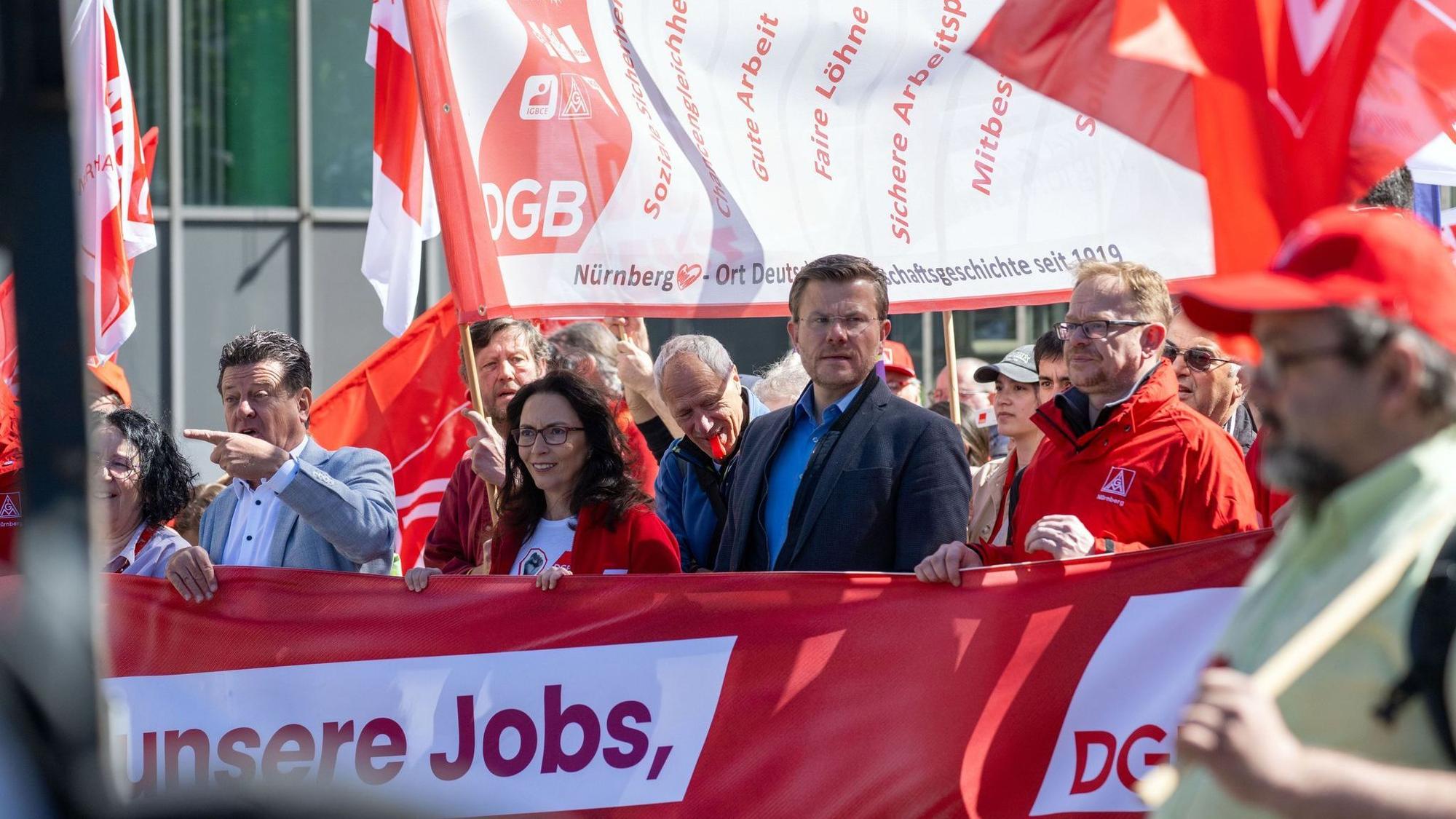 DGB-Kundgebung zum Tag der Arbeit – Nürnberg