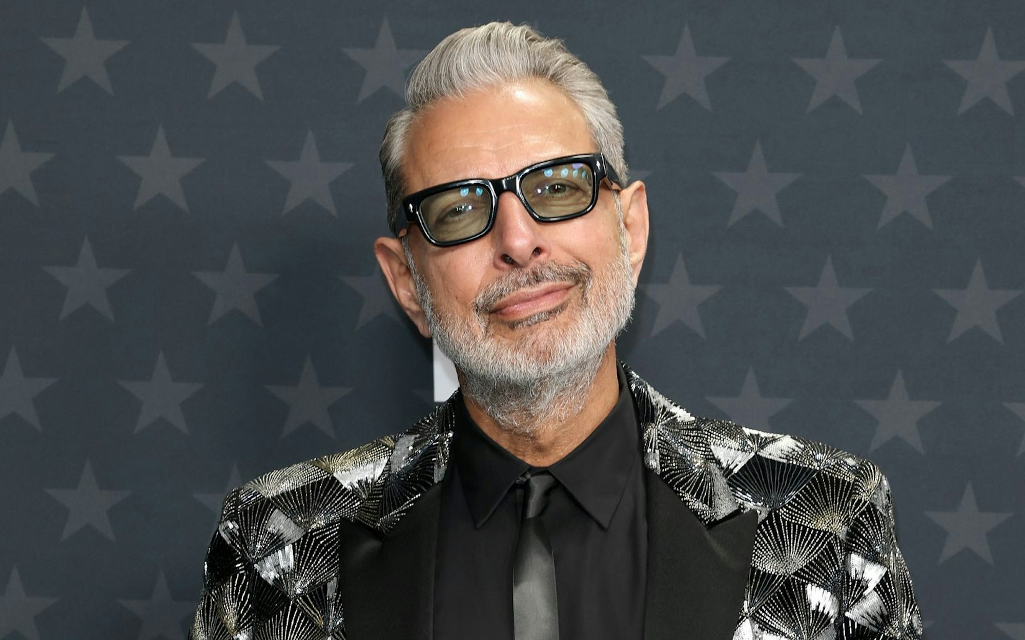 Jeff Goldblum spielte nicht nur in „Independence Day“, sondern auch in den „Jurassic Park“-Filmen Hauptrollen. (Bild: 2025 Getty Images/Matt Winkelmeyer)