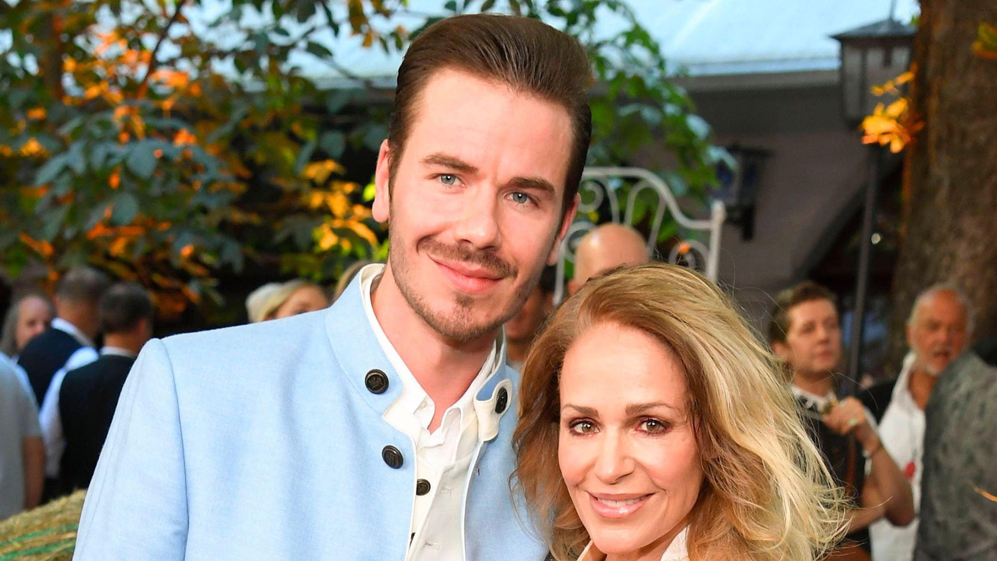 Eric Philippi und Michelle beim HeidiFest by Heidi Klum.