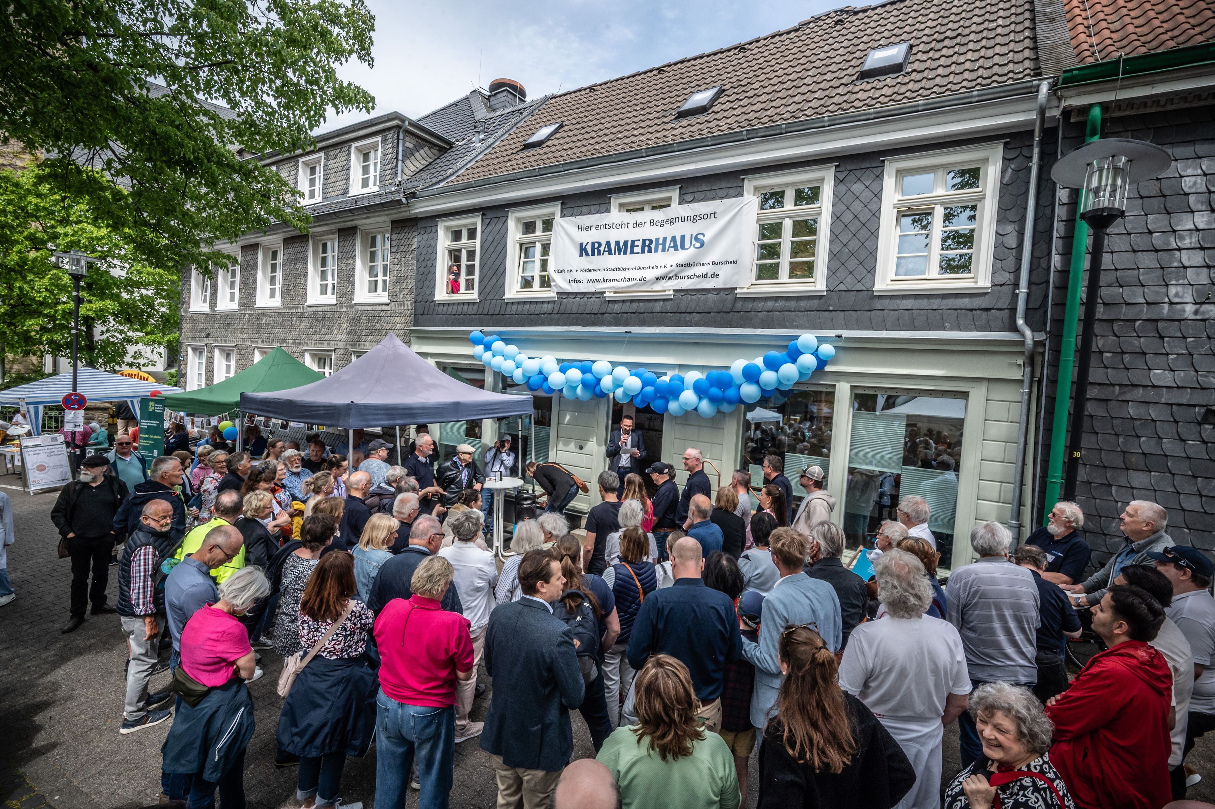 Kramerhaus Eröffnung während der Umweltwoche Burscheid  Bild: Ralf Krieger