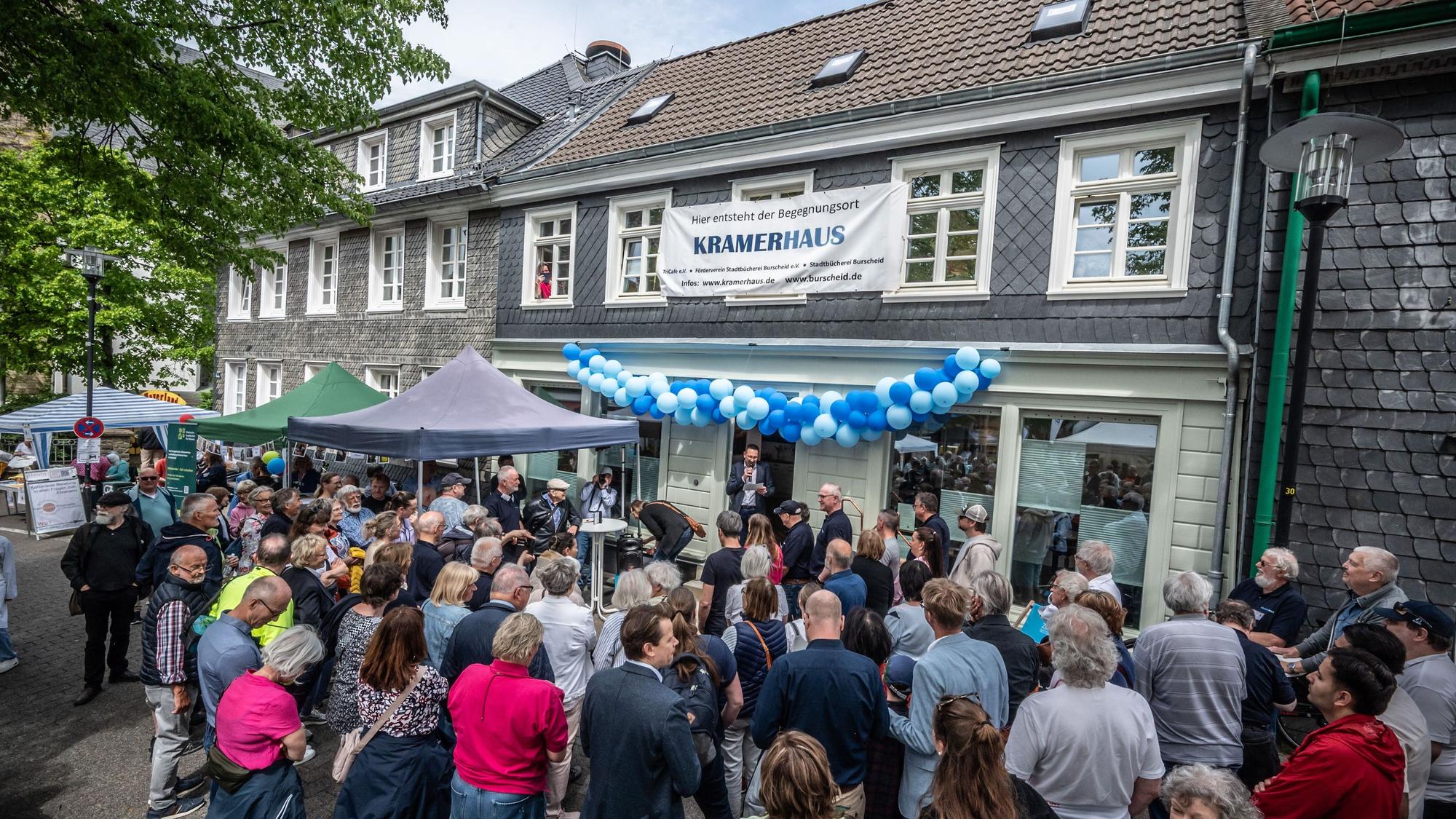 Kramerhaus Eröffnung während der Umweltwoche Burscheid Bild: Ralf Krieger