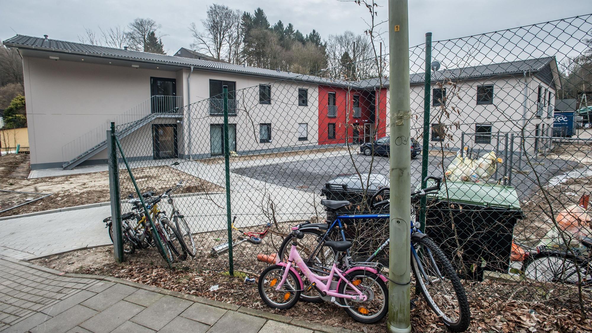 Die Unterkunft für Geflüchtete an der Luisenstraße in Burscheid Foto: Ralf Krieger