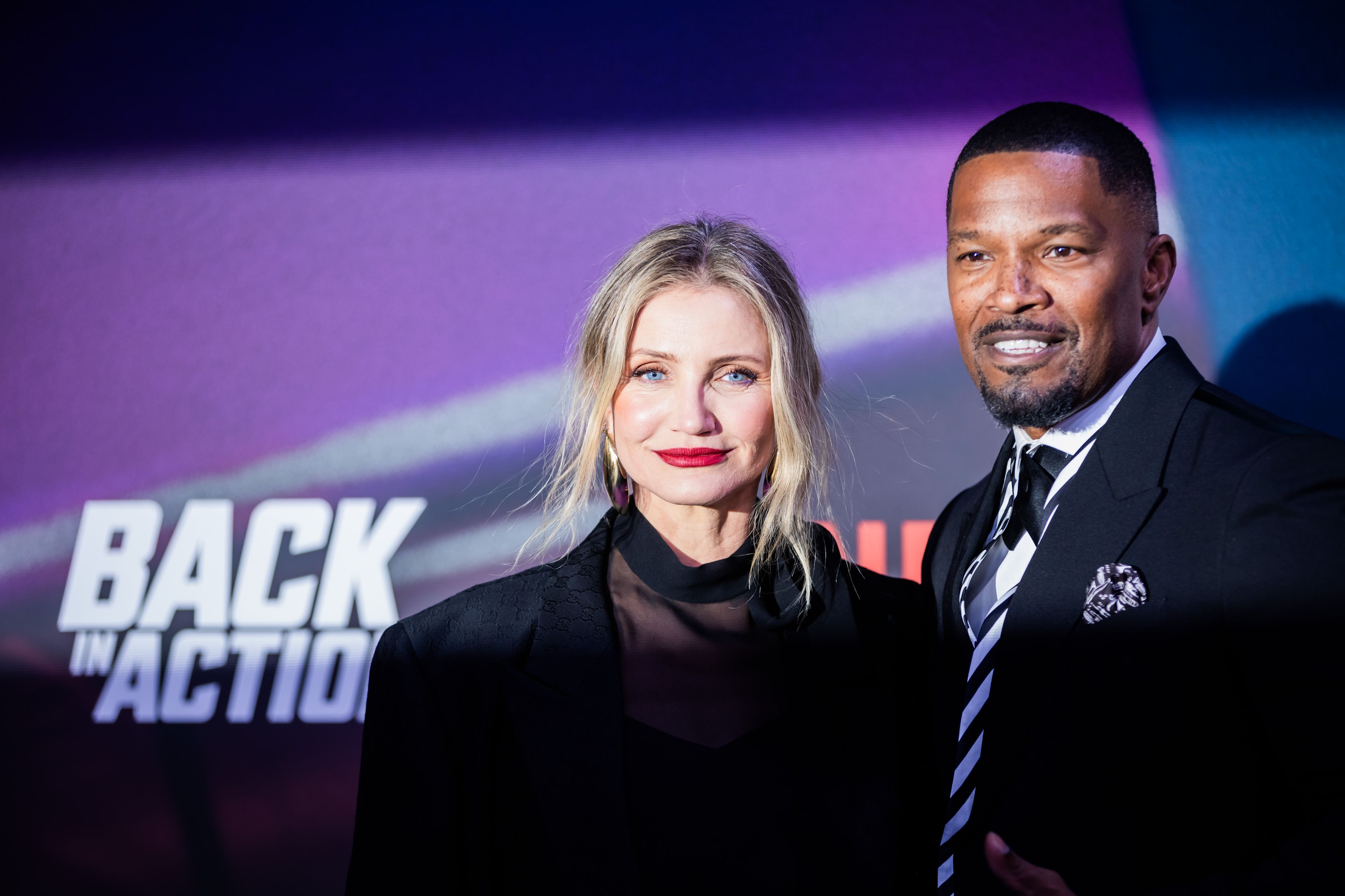 Cameron Diaz und Jamie Foxx kommen zum Special Screening des Films „Back in Action“ im Zoo Palast.