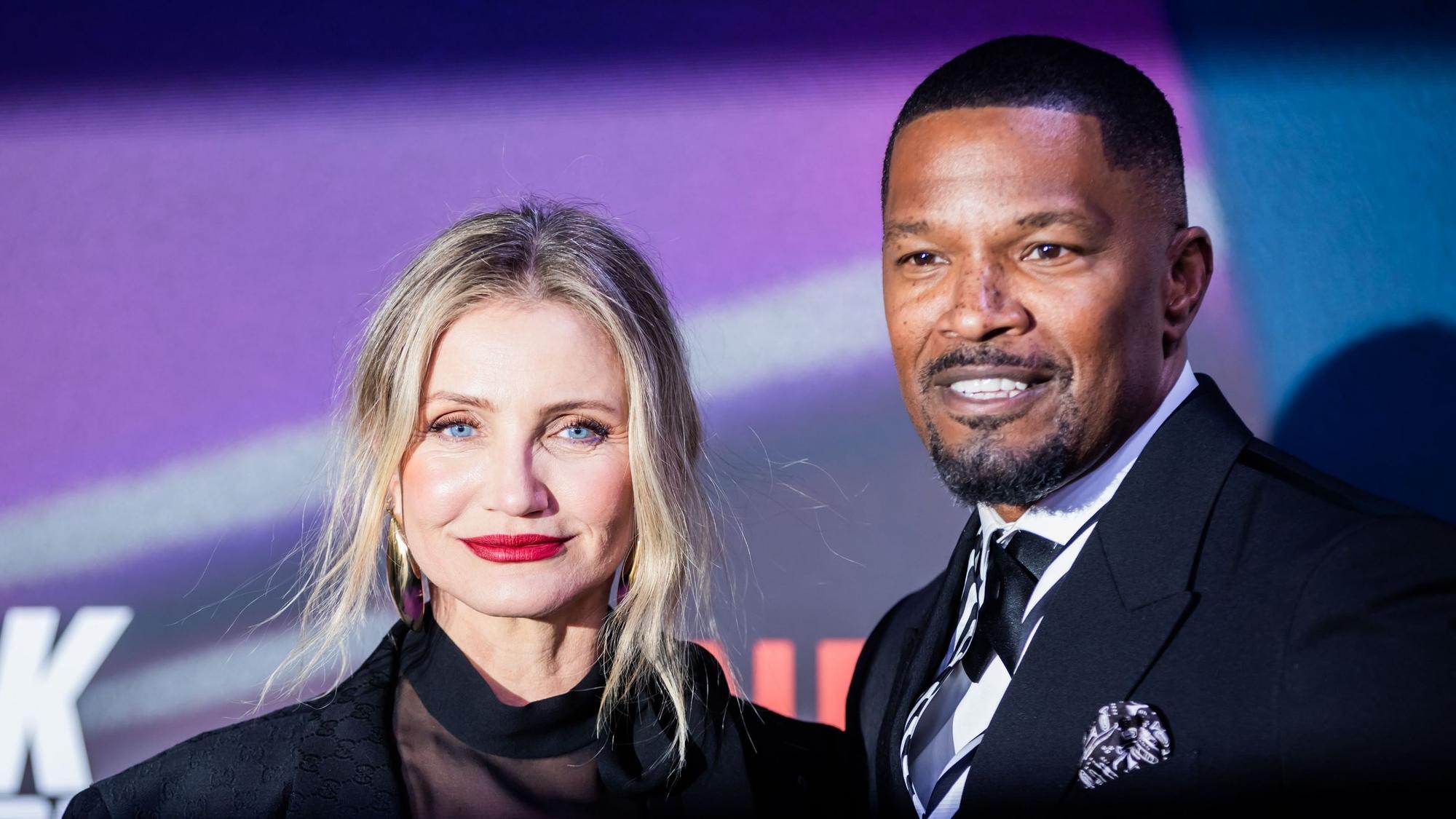 Cameron Diaz und Jamie Foxx kommen zum Special Screening des Films „Back in Action“ im Zoo Palast.