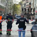 Das Unglück ereignete sich in der Nähe des Augustusplatzes. Ein Kriseninterventionsteam ist vor Ort.