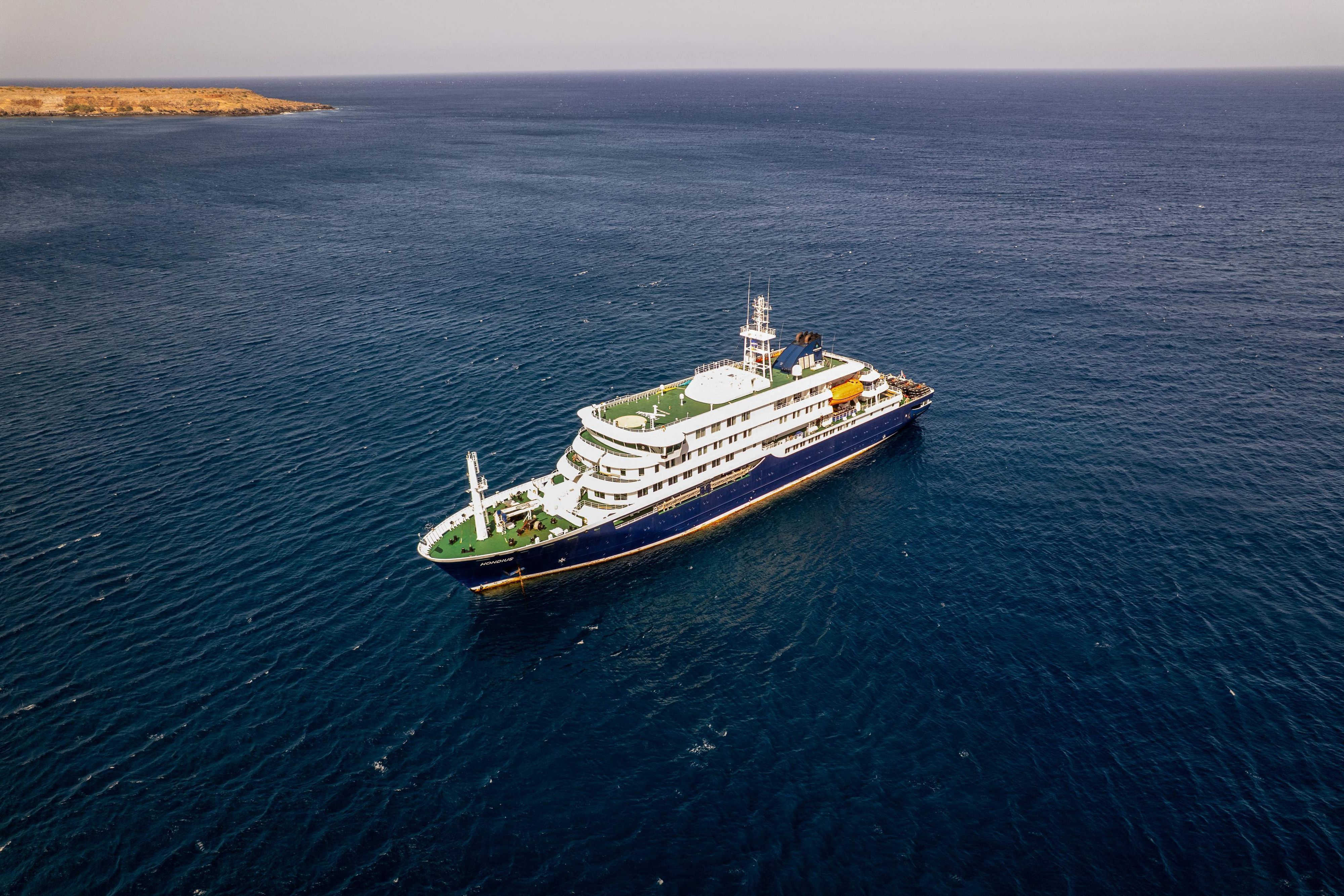 Die „MV Hondius“ ist ein Schiff der niederländischen Firma Oceanwide Expeditions.