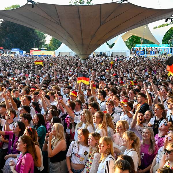 Eine größere Public-Viewing-Veranstaltung wie während der EM 2024 im Tanzbrunnen wird es in diesem Jahr wohl nicht geben.