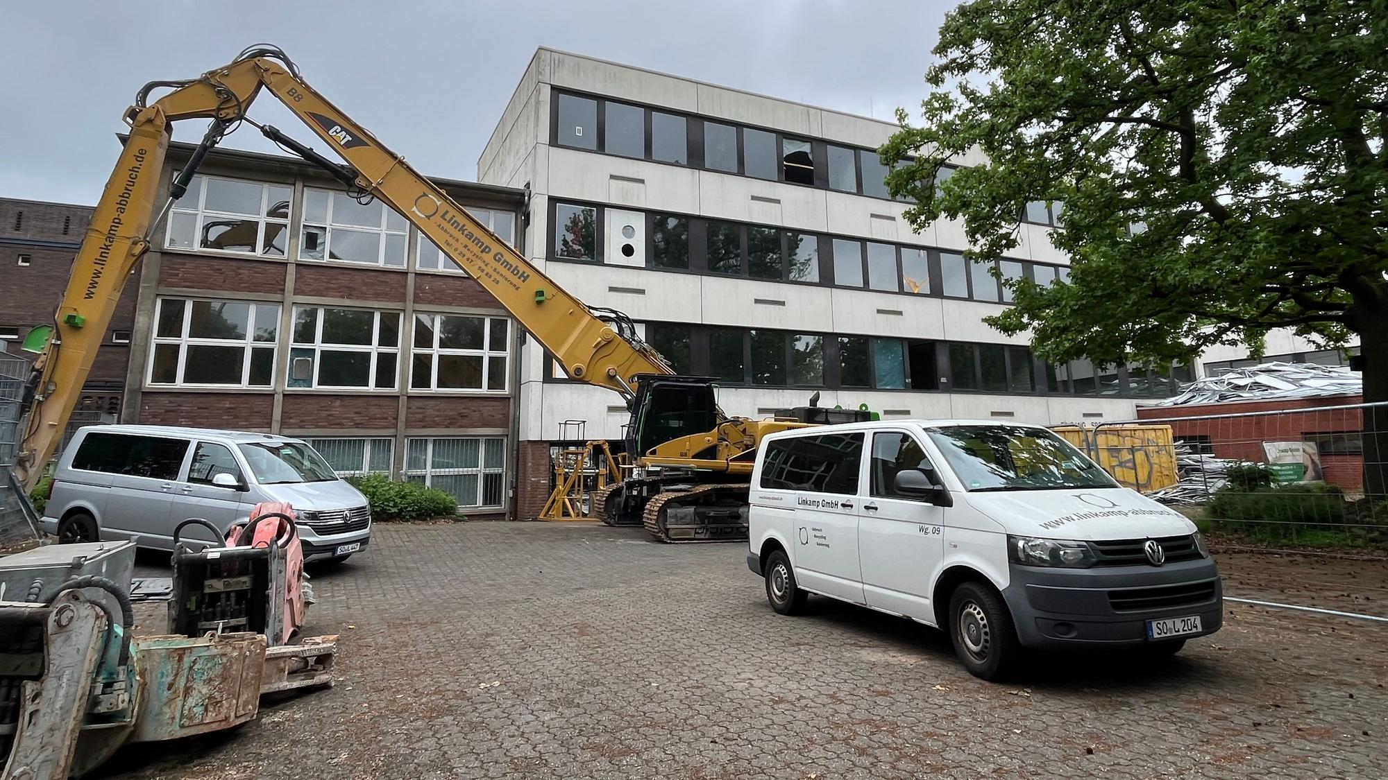 Im Mai hatte die Stadt über die erhöhten Messwerte in der Realschule Am Stadtpark berichtet.