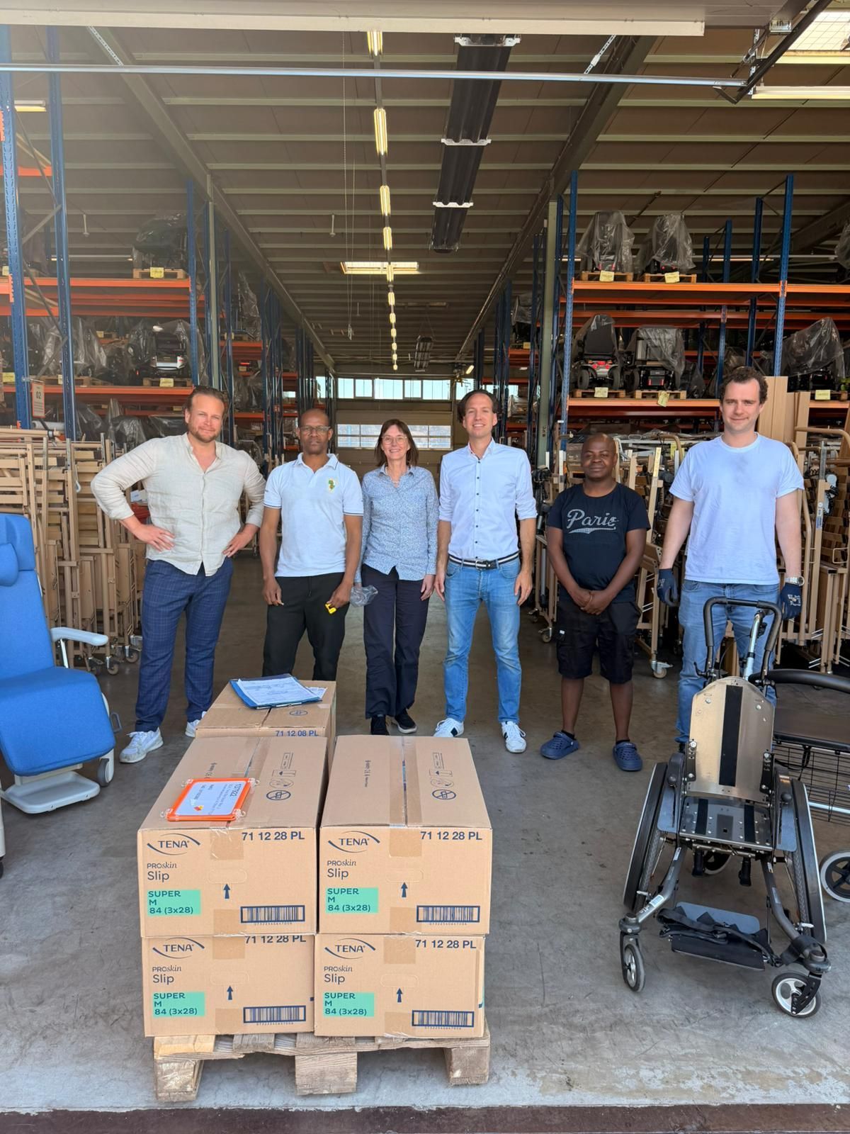 04.05.2026: Langer Seecontainer des Vereins "Malawi Goodlife" mit Hilfsgütern für Südostafrika
