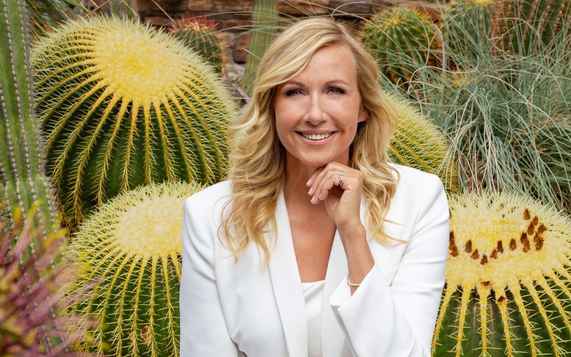 Andrea „Kiwi“ Kiewel gilt als Aushängeschild der bliebten Vormittagsshow „ZDF Fernsehgarten“. (Bild: ZDF/Marcus Höhn)