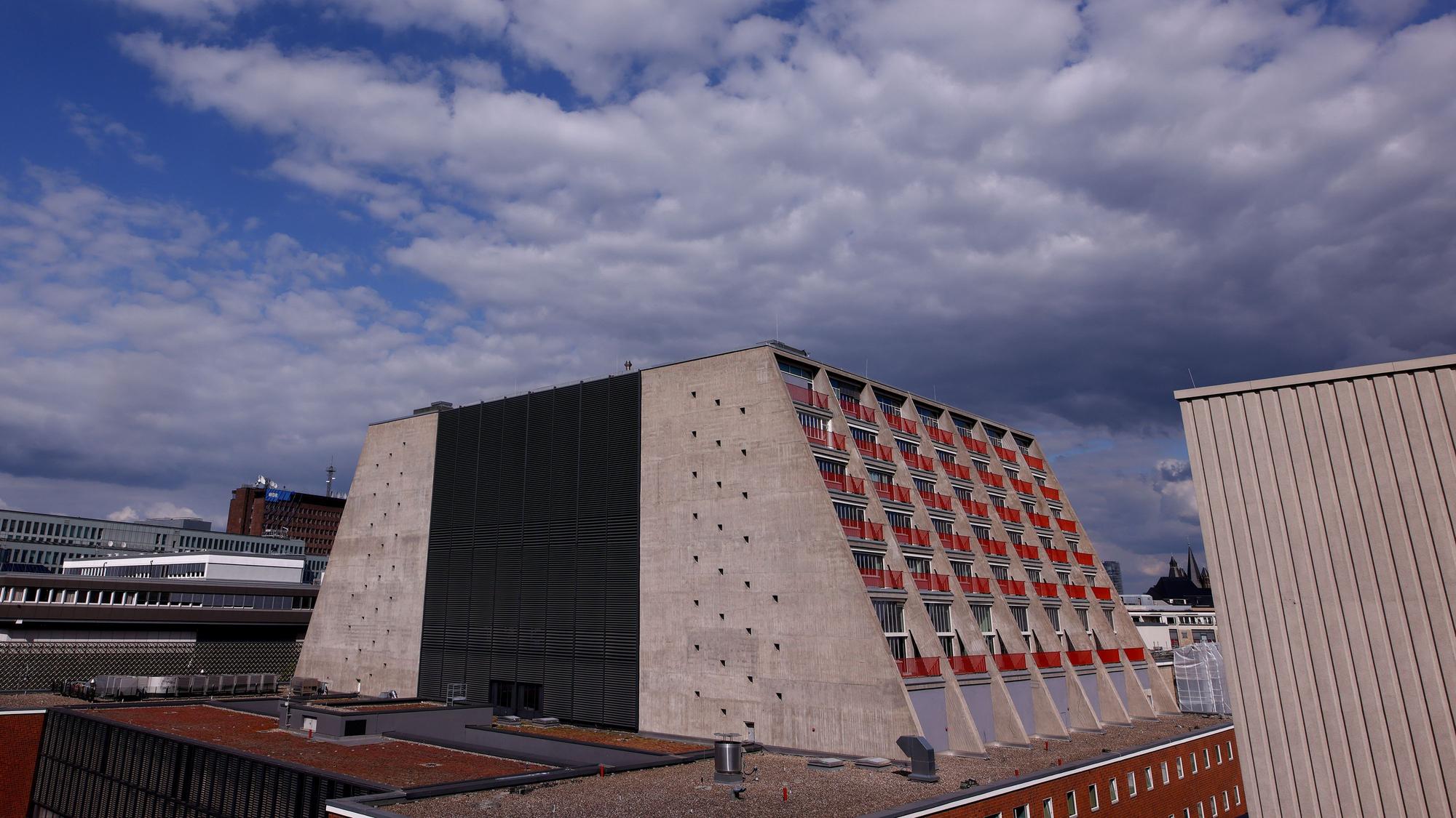 Die Baustelle des Opernhauses Köln am Offenbachplatz in Köln.