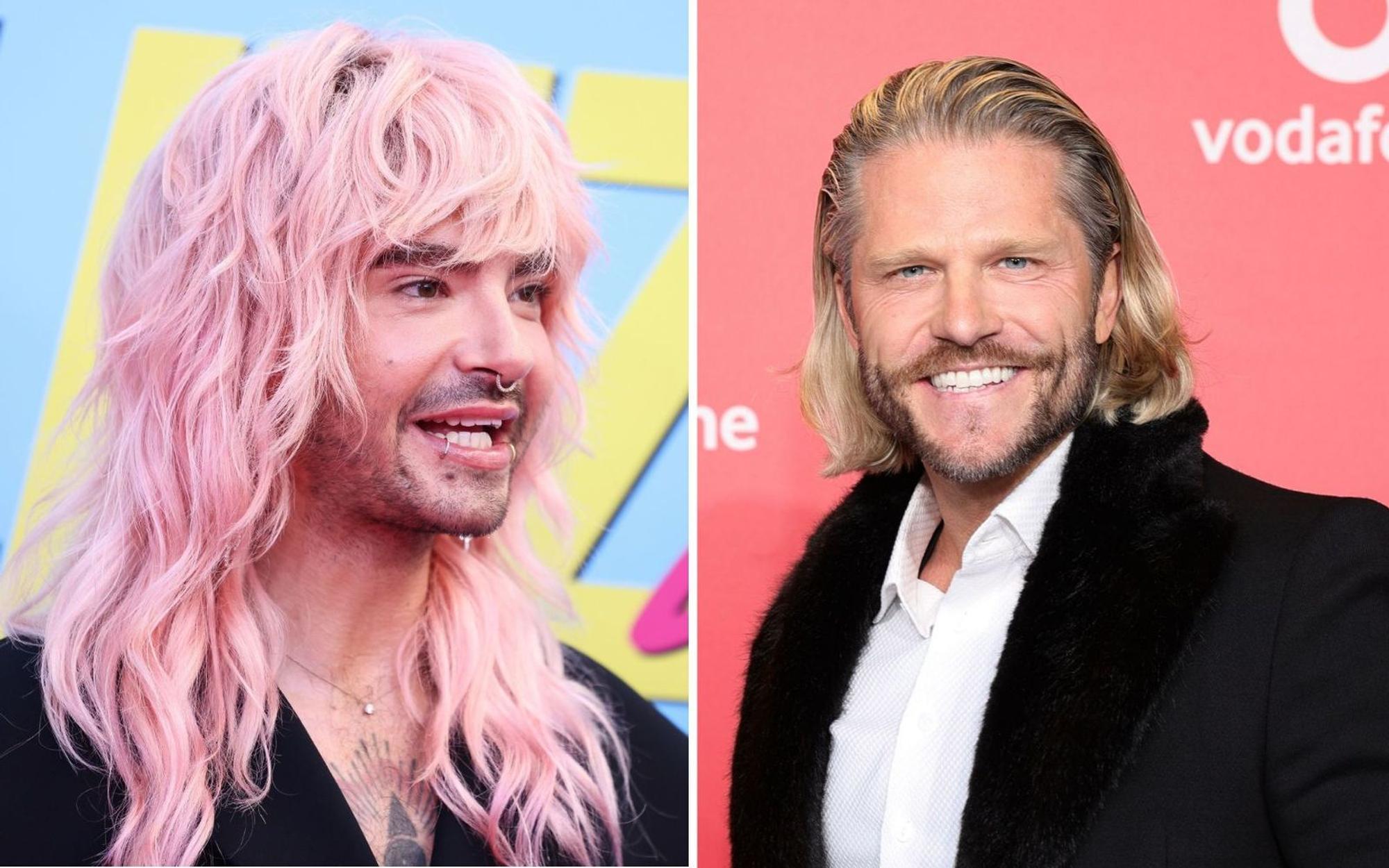 Bill Kaulitz (links) ist „hochemotional“ über Paul Jankes Rückkehr als „Bachelor“. (Bild: 2024 Getty Images/Gerald Matzka / 2024 Getty Images/Andreas Rentz (Fotomontage))