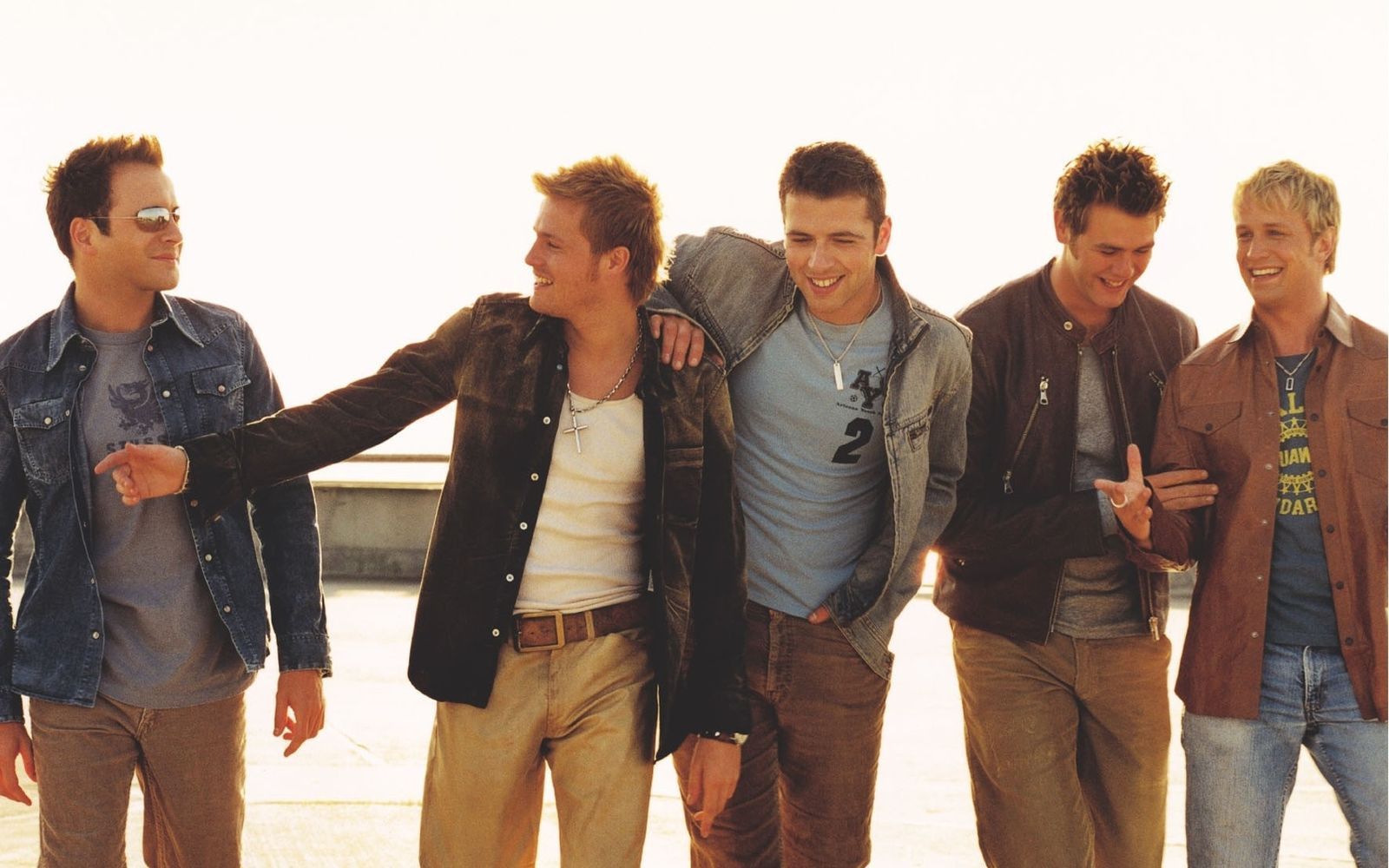 Westlife waren eine irische Antwort auf die englischen Take That. Sie schafften es ab 1998 in England 14 Singles von null auf eins in die Charts zu bringen.  (Bild: BMG / Matthew Donaldson)
