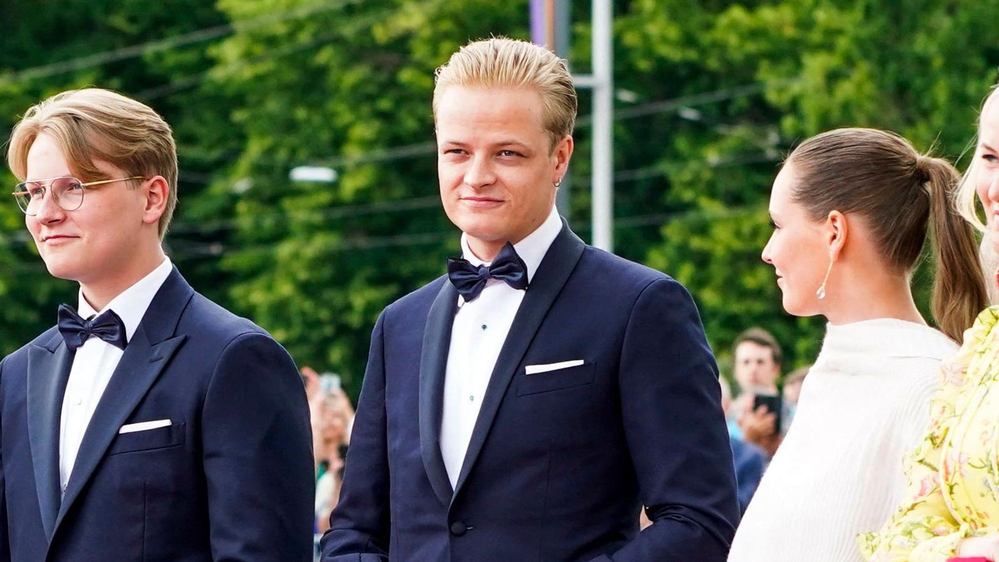 Marius Borg Høiby lächelt.