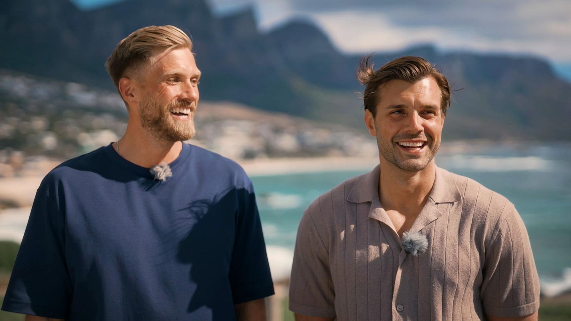 Sebastian (32, links) und Tim (35) wollen sich verlieben. (Bild: RTL)