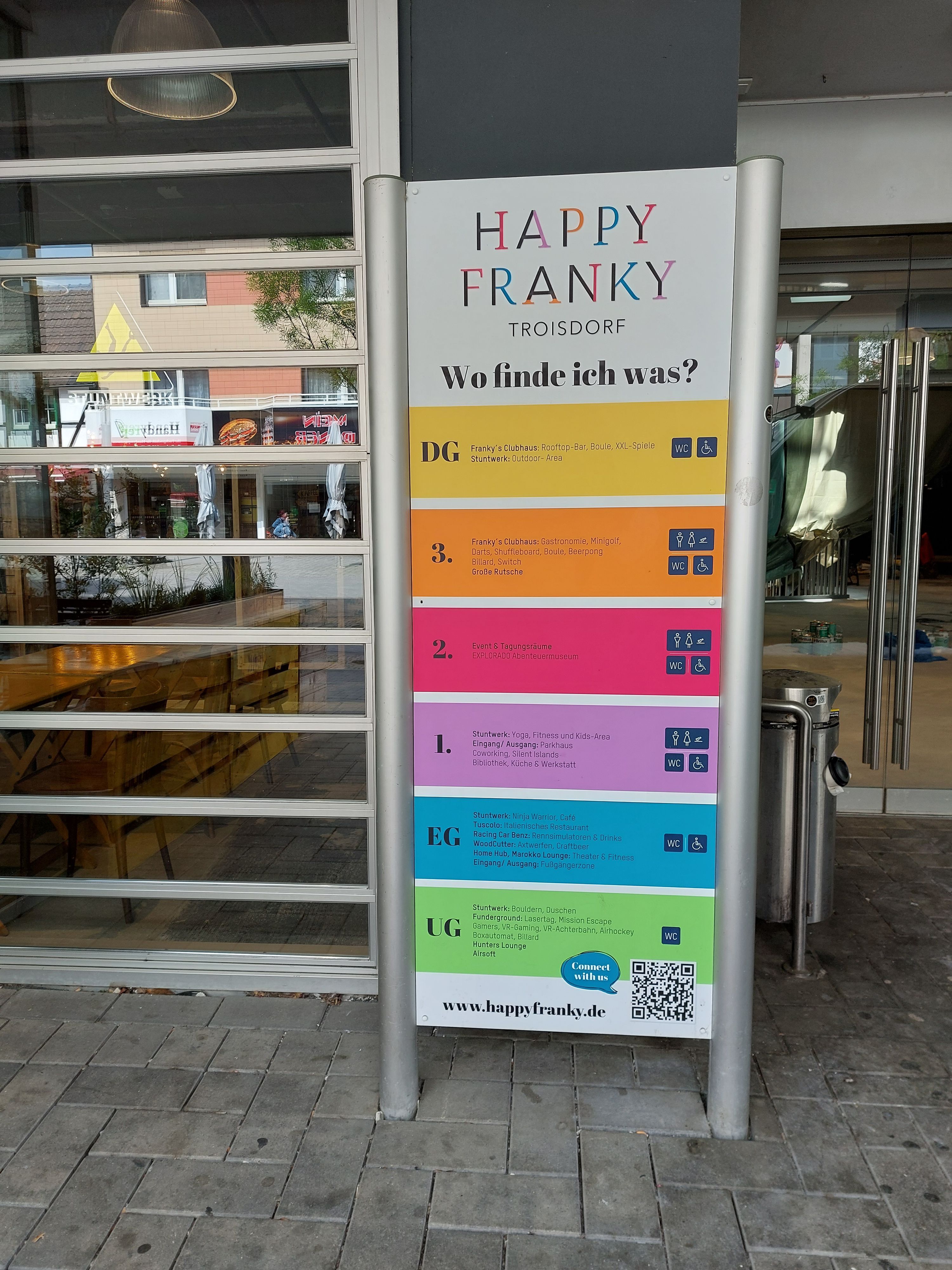 Unter dem neuen Namen "MO.Life" eröffnet am Wochenende das bisherige Happy Franky an der Troisdorfer Fußgängerzone. Seit Ende Februar wurde umgebaut und renoviert
Explorado