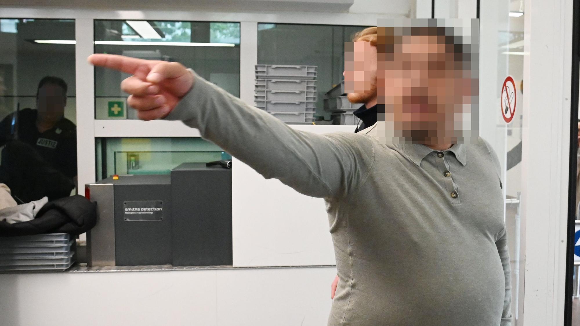 Marco M. im Amtsgericht